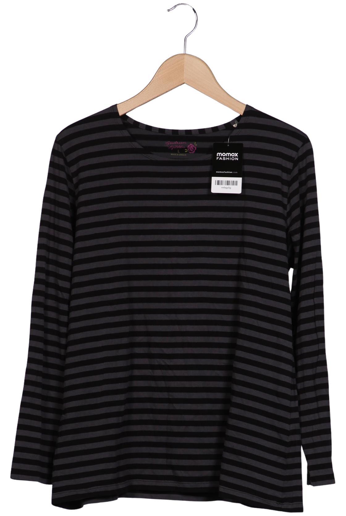 

Gudrun Sjödén Damen Langarmshirt, grau, Gr. 42