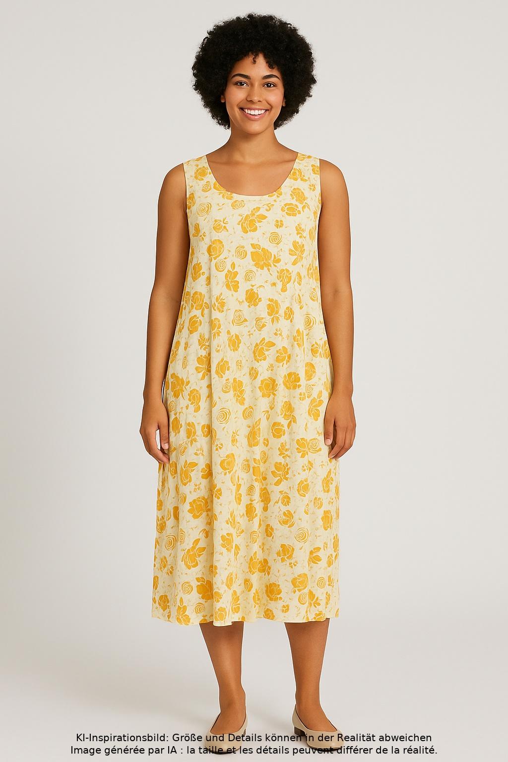 

Gudrun Sjödén Damen Kleid, gelb, Gr. 42