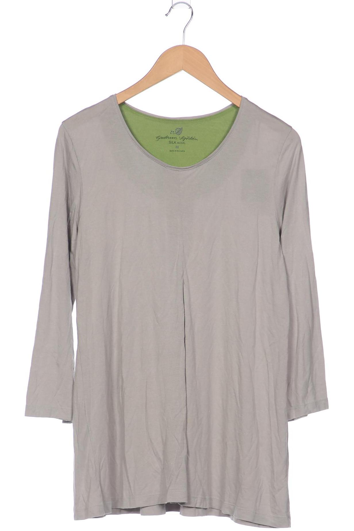 

Gudrun Sjödén Damen Langarmshirt, grau, Gr. 38