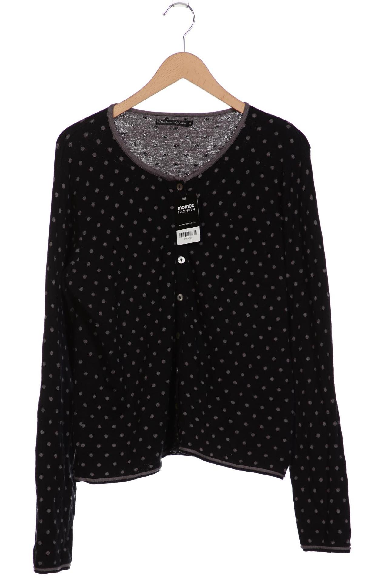 

Gudrun Sjödén Damen Strickjacke, schwarz, Gr. 44