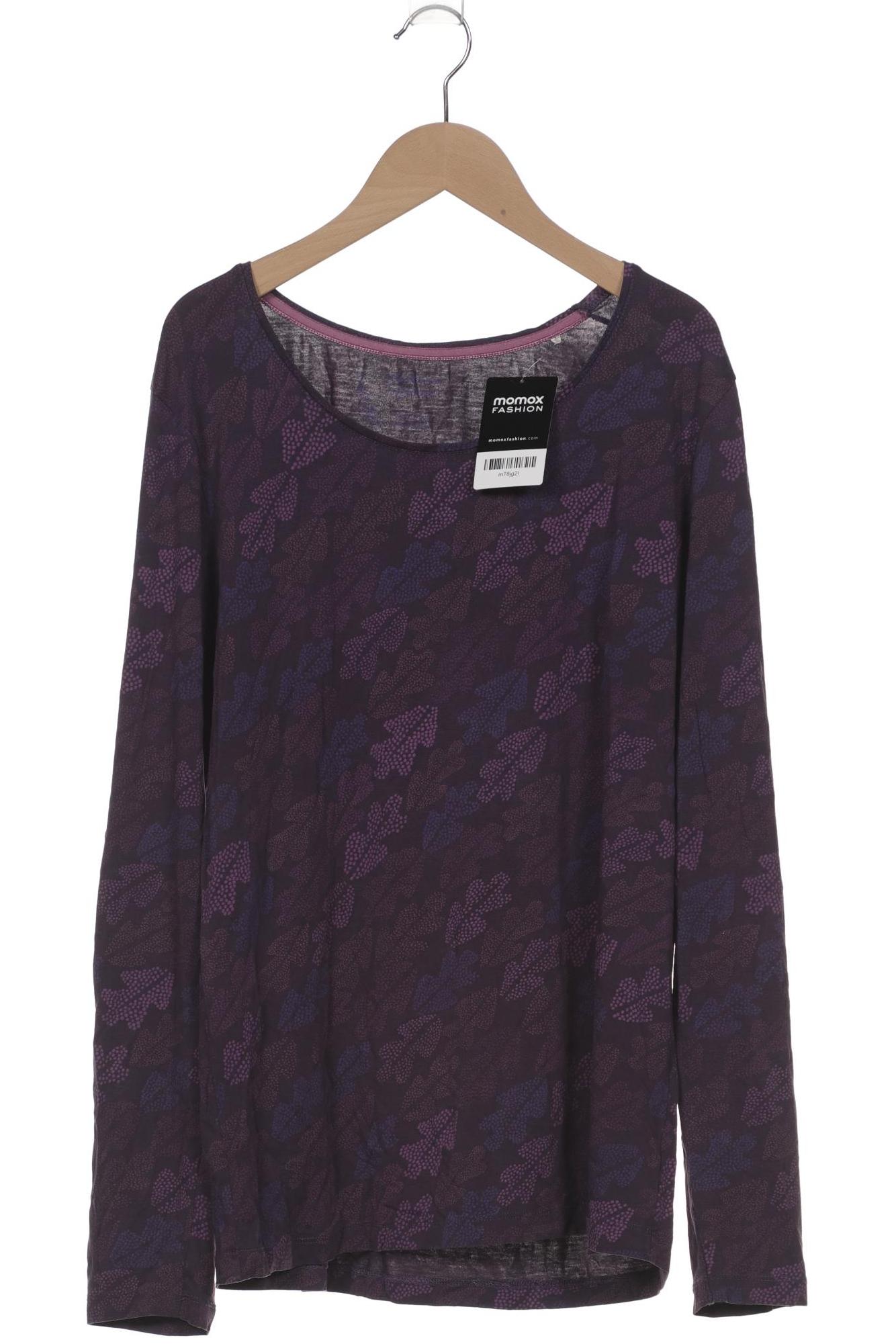 

Gudrun Sjödén Damen Langarmshirt, flieder, Gr. 42