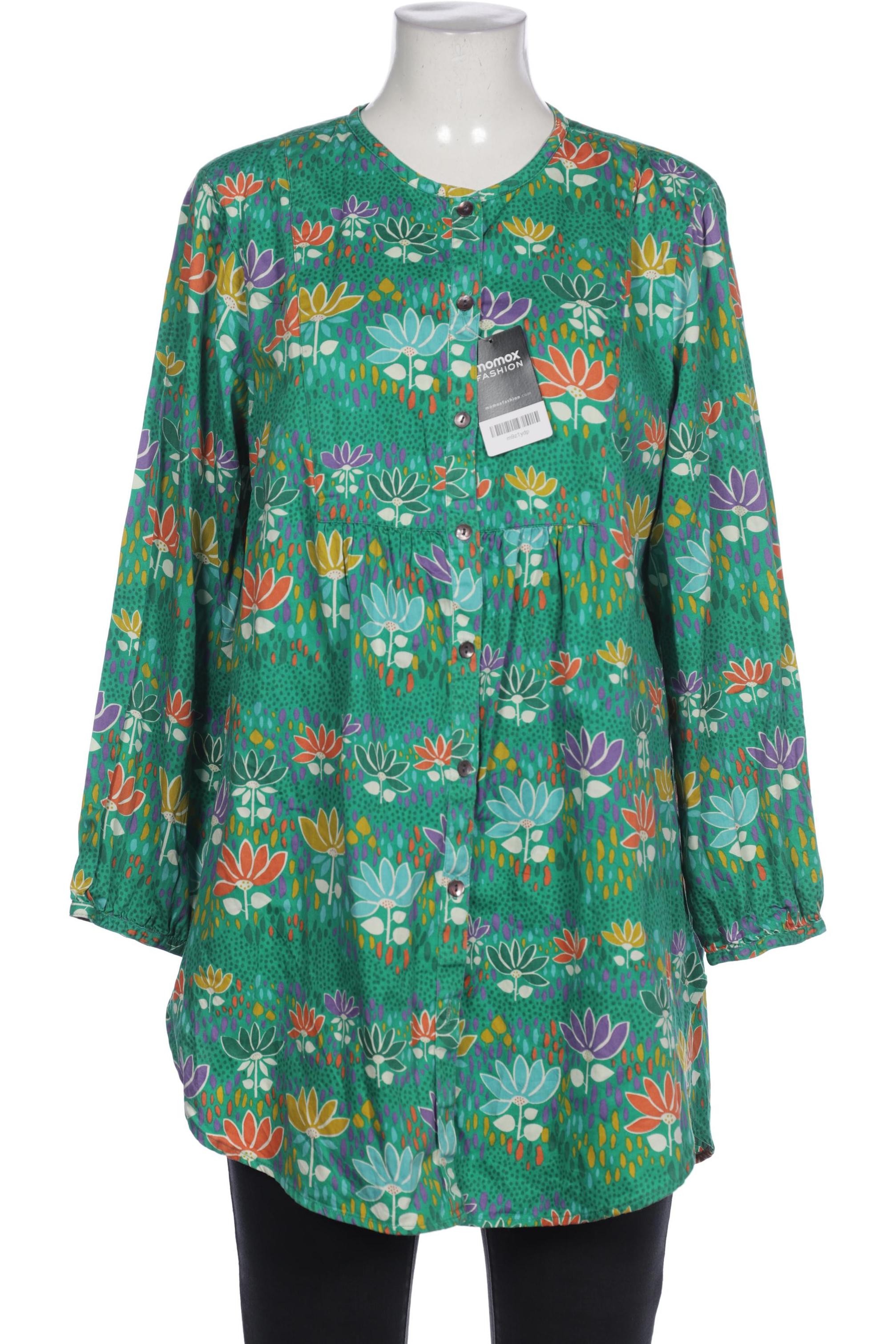

Gudrun Sjödén Damen Bluse, grün, Gr. 42