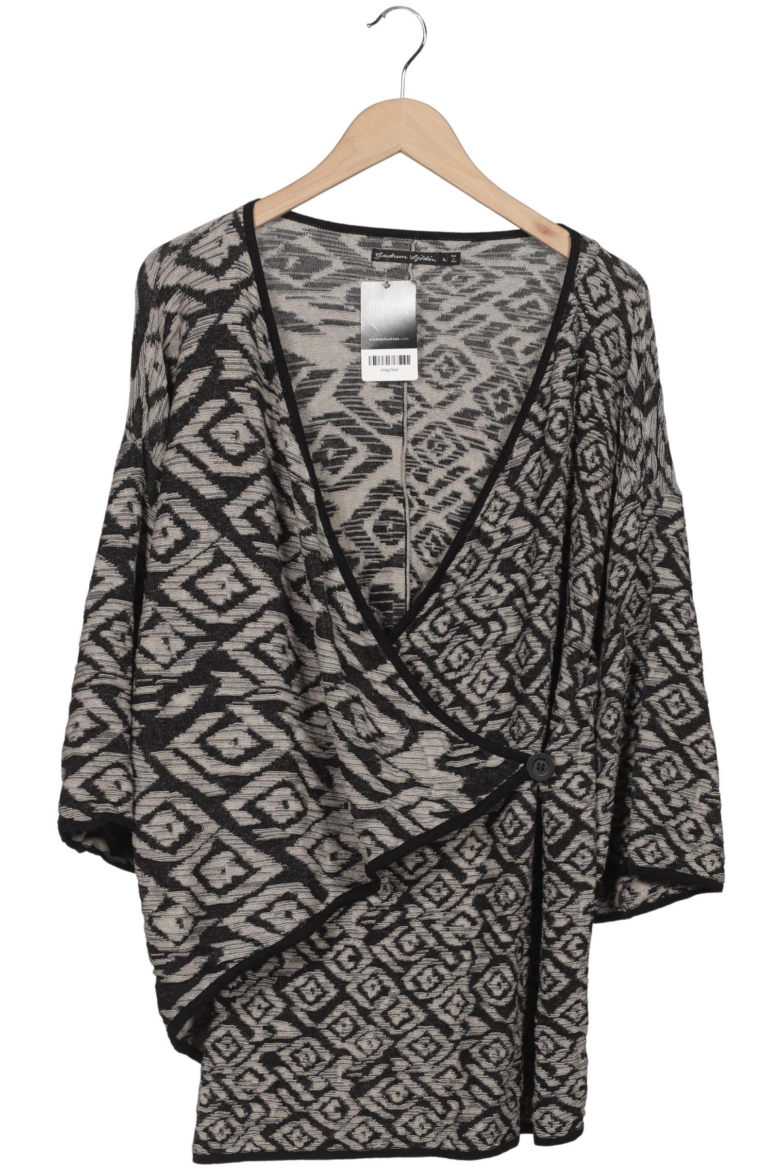 

Gudrun Sjödén Damen Strickjacke, grau, Gr. 44