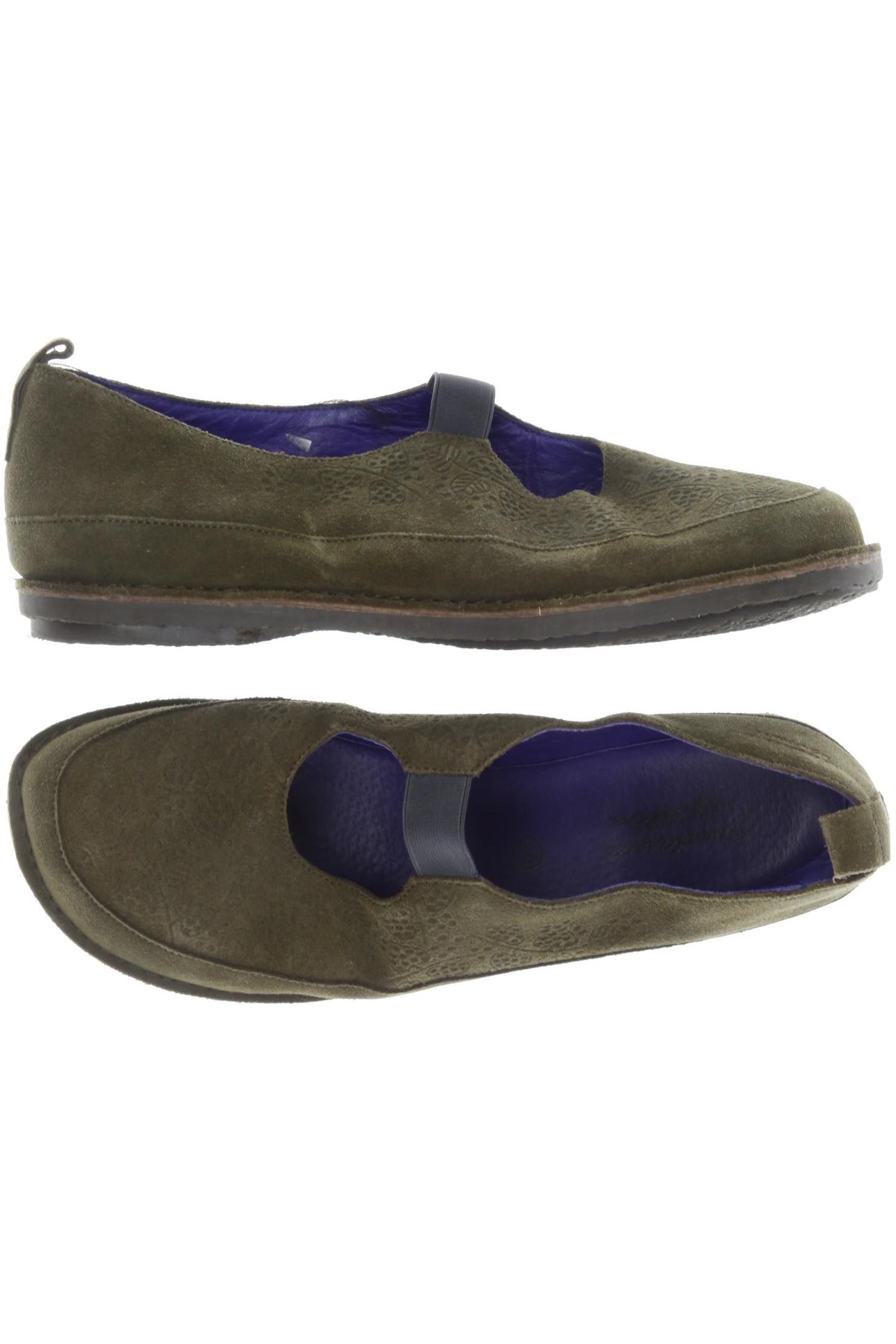 

Gudrun Sjödén Damen Halbschuh, grün, Gr. 40