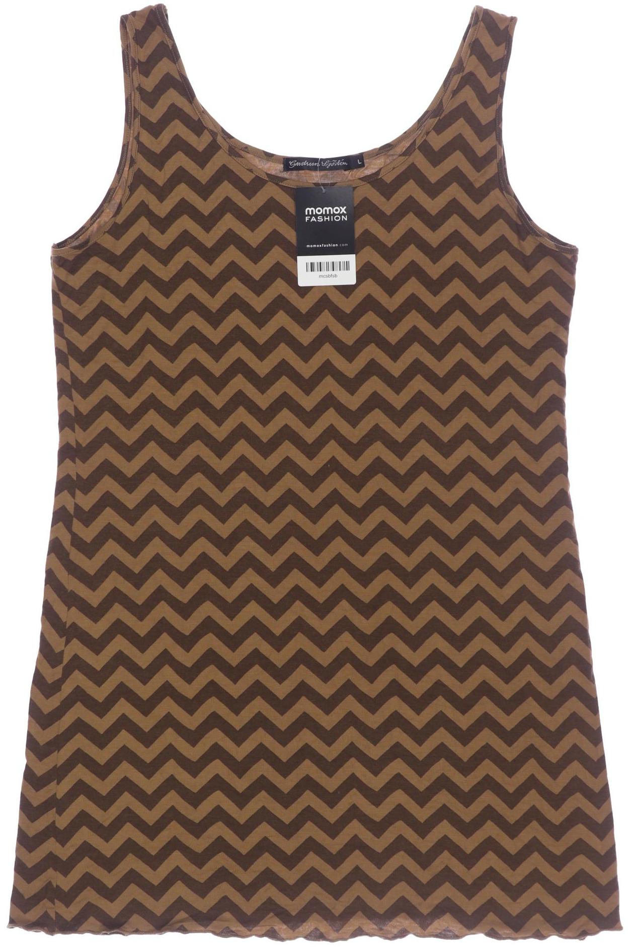 

Gudrun Sjödén Damen Top, braun, Gr. 42