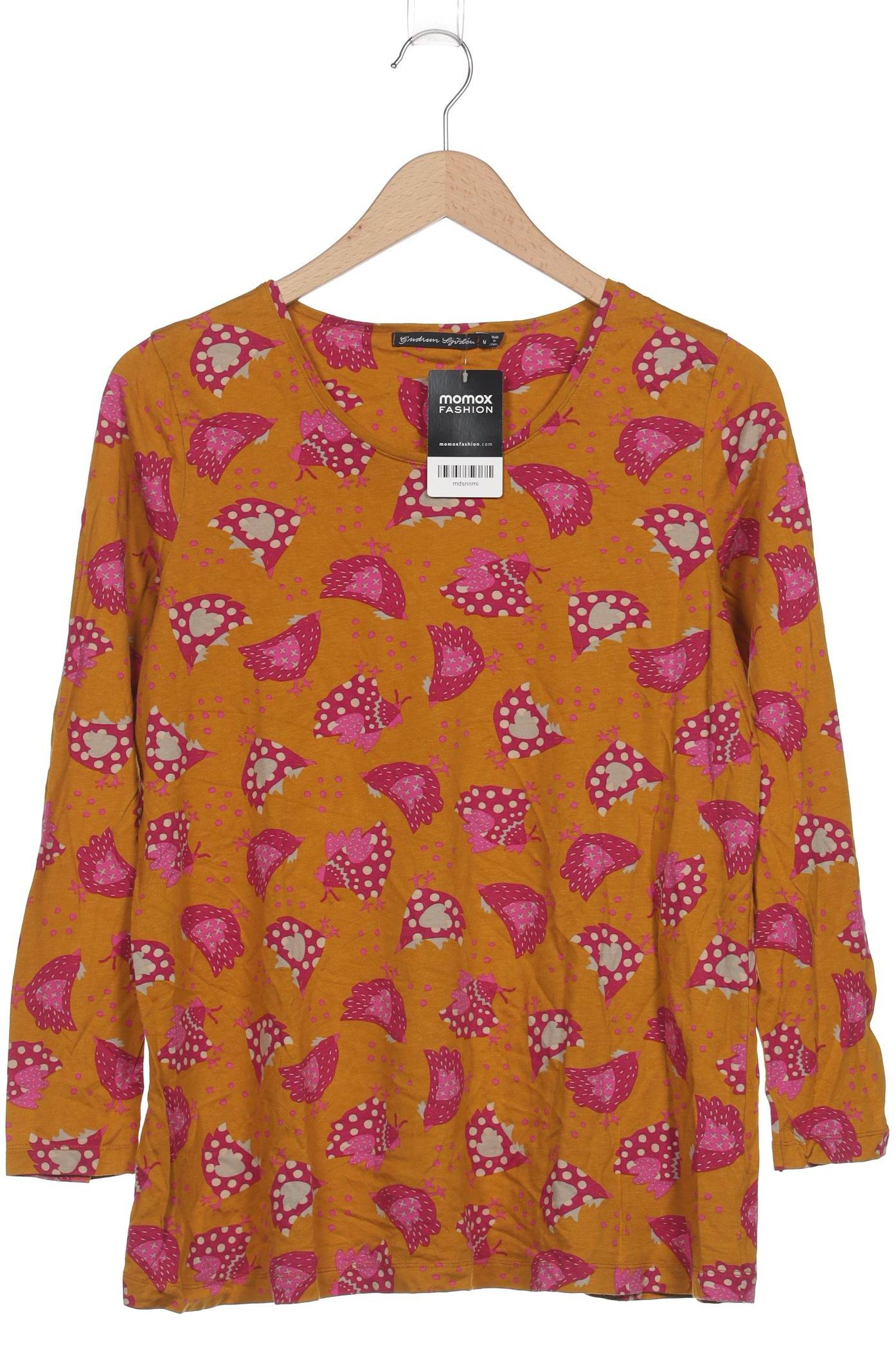 

Gudrun Sjödén Damen Langarmshirt, orange, Gr. 38