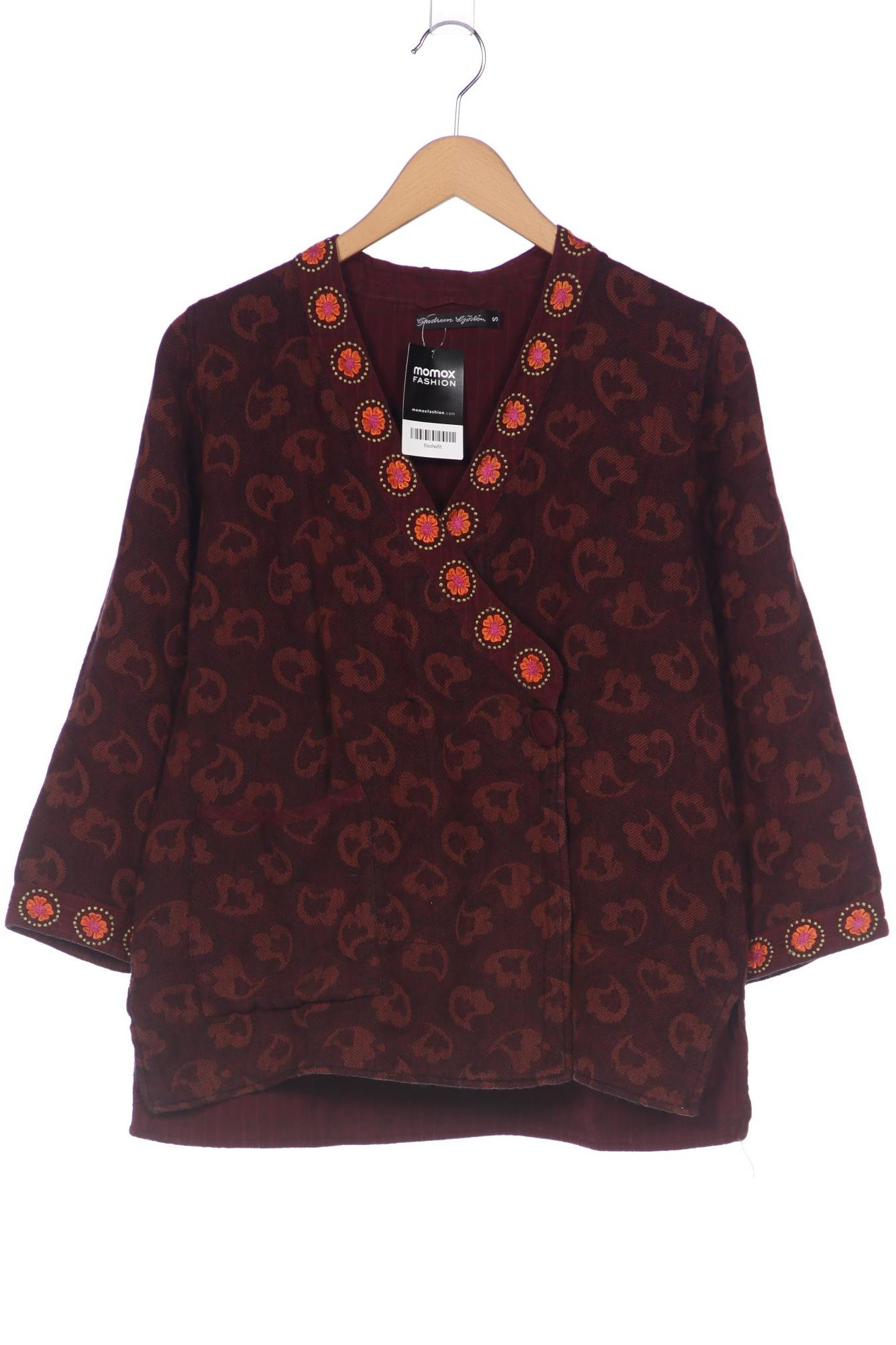 

Gudrun Sjödén Damen Strickjacke, bordeaux, Gr. 36