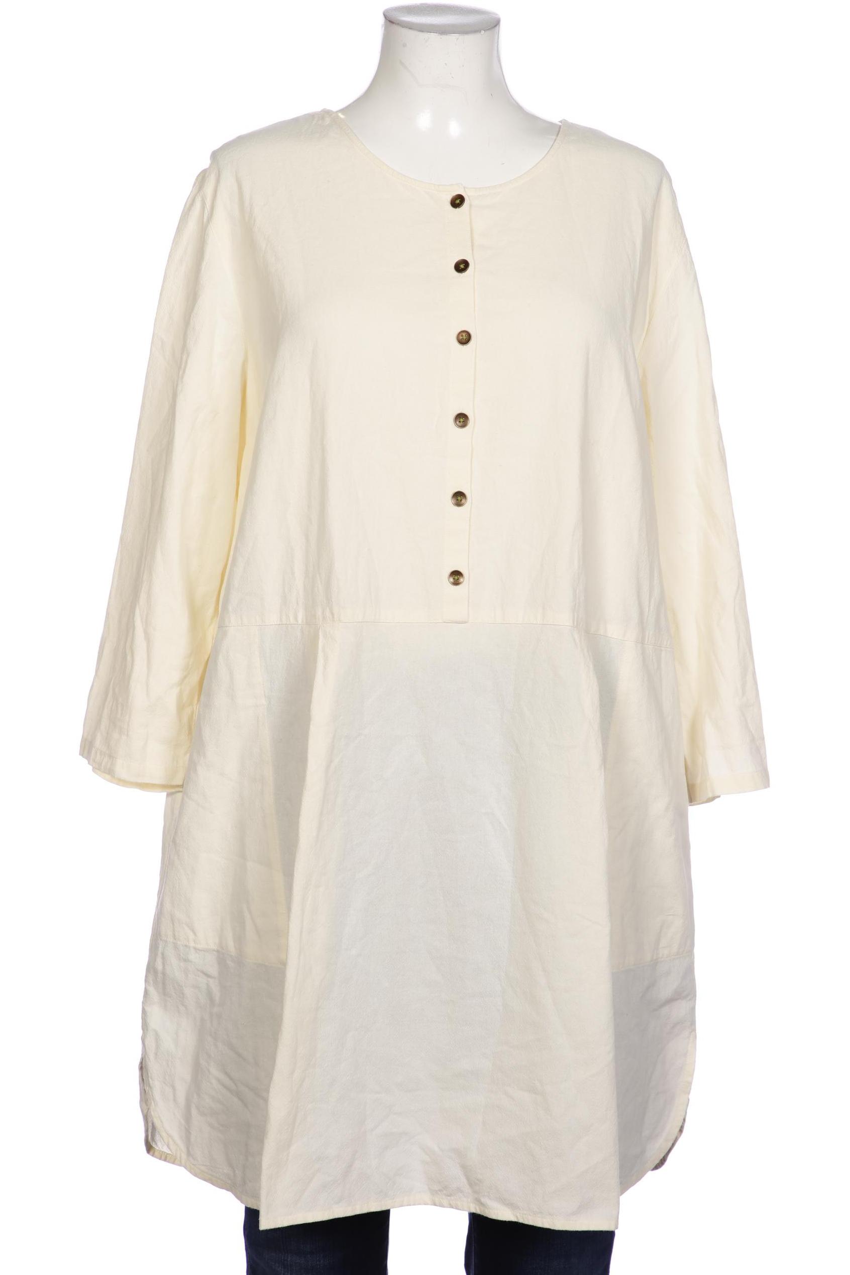 

Gudrun Sjödén Damen Bluse, cremeweiß, Gr. 44