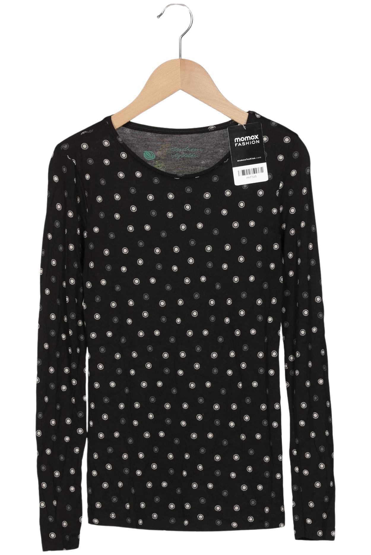 

Gudrun Sjödén Damen Langarmshirt, schwarz, Gr. 34