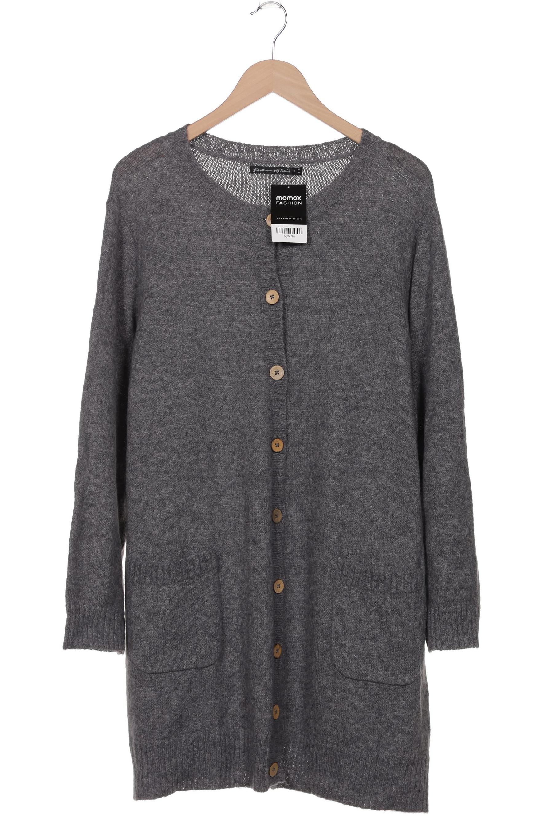 

Gudrun Sjödén Damen Strickjacke, grau, Gr. 44