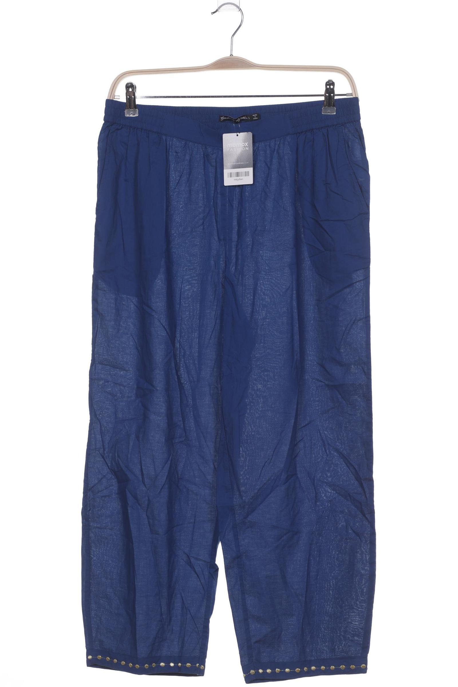 

Gudrun Sjödén Damen Stoffhose, blau, Gr. 0