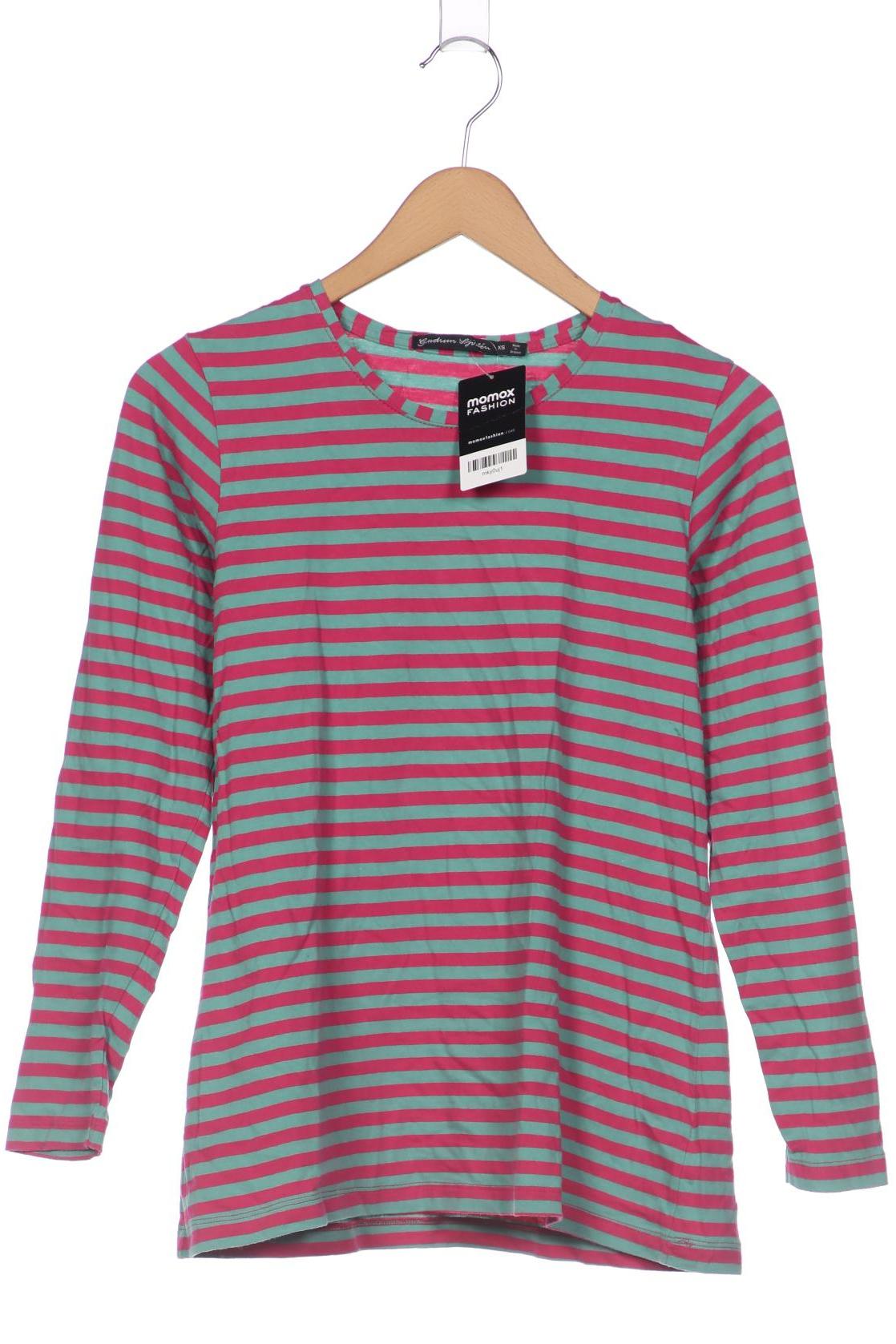 

Gudrun Sjödén Damen Langarmshirt, türkis, Gr. 34