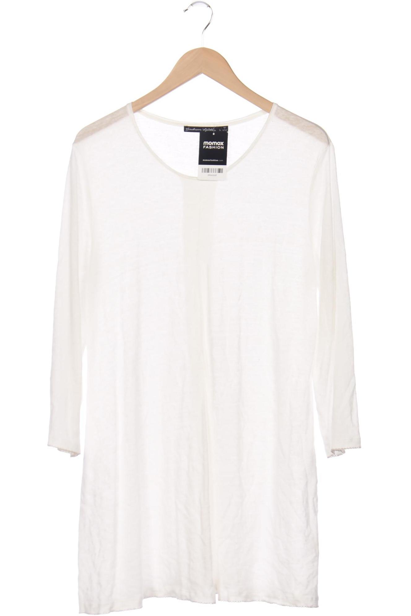 

Gudrun Sjödén Damen Langarmshirt, cremeweiß, Gr. 42