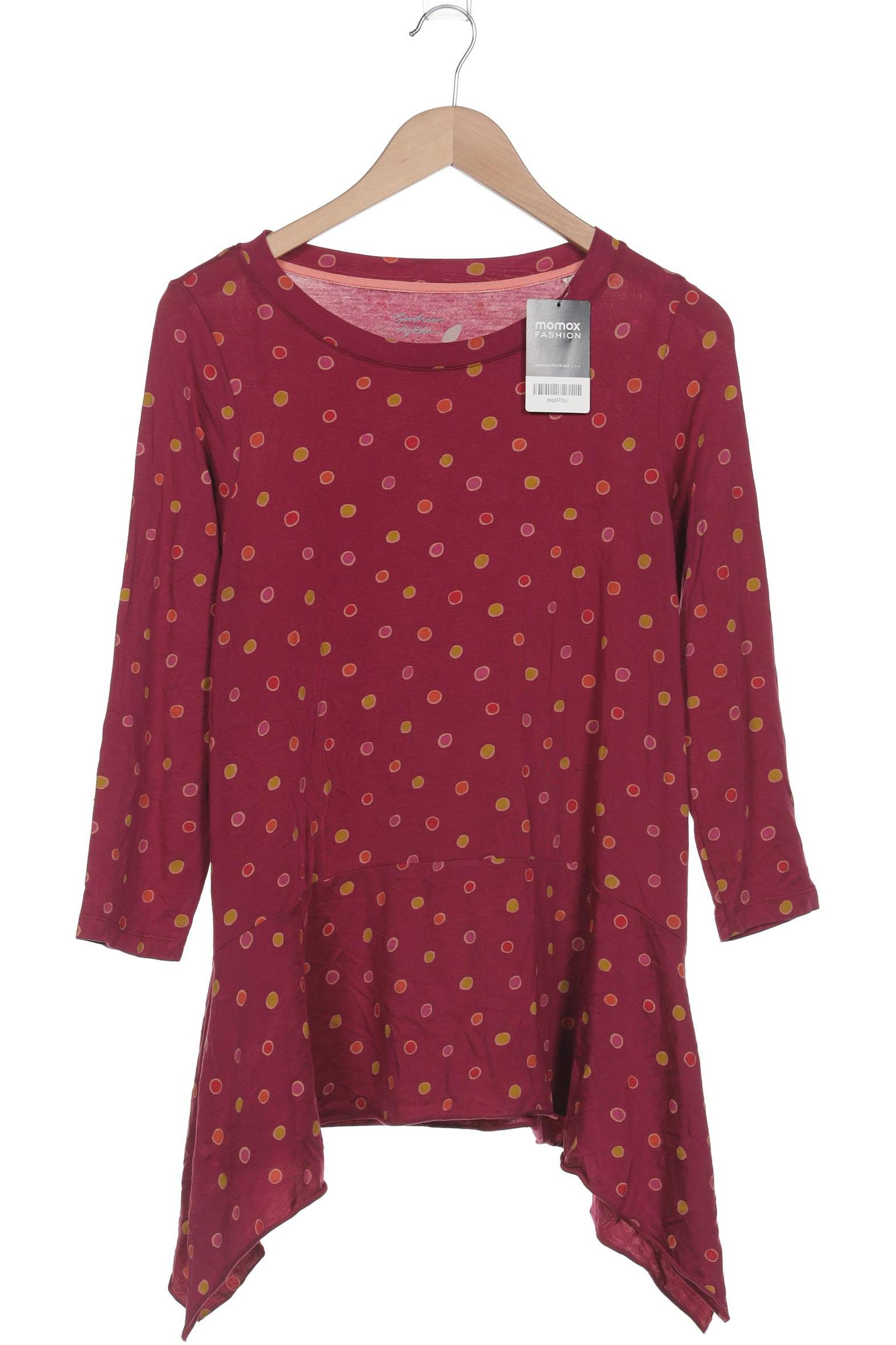 

Gudrun Sjödén Damen Langarmshirt, bordeaux, Gr. 36