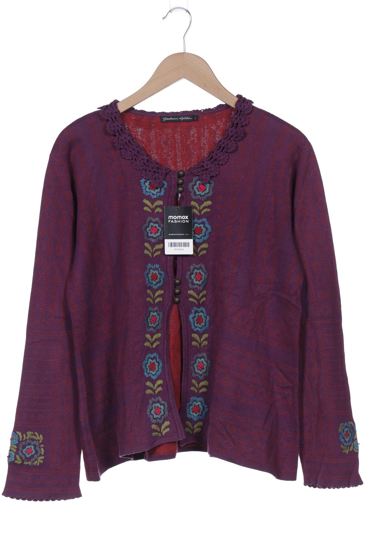

Gudrun Sjödén Damen Strickjacke, bordeaux, Gr. 42