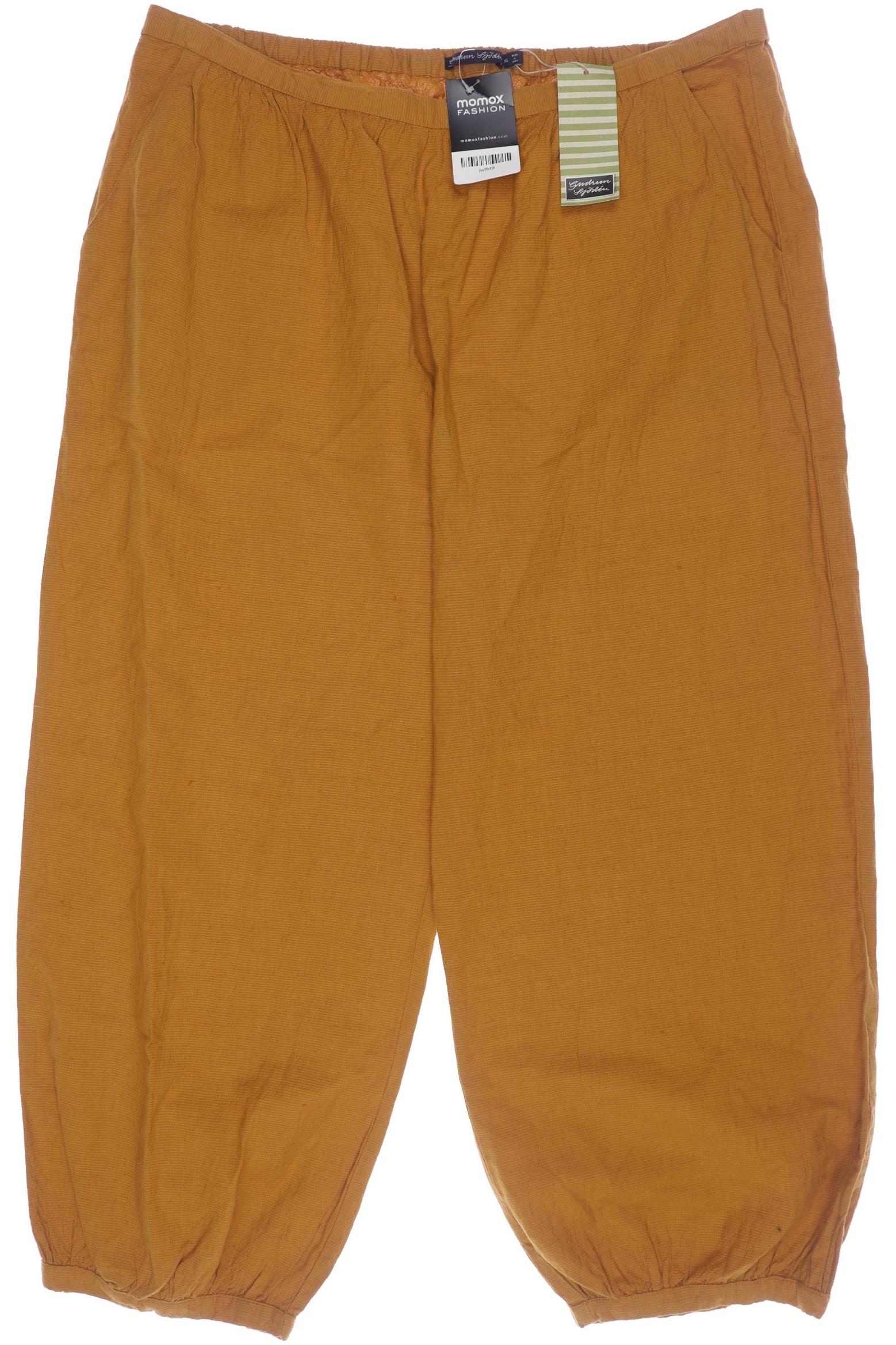 

Gudrun Sjödén Damen Stoffhose, gelb, Gr. 0