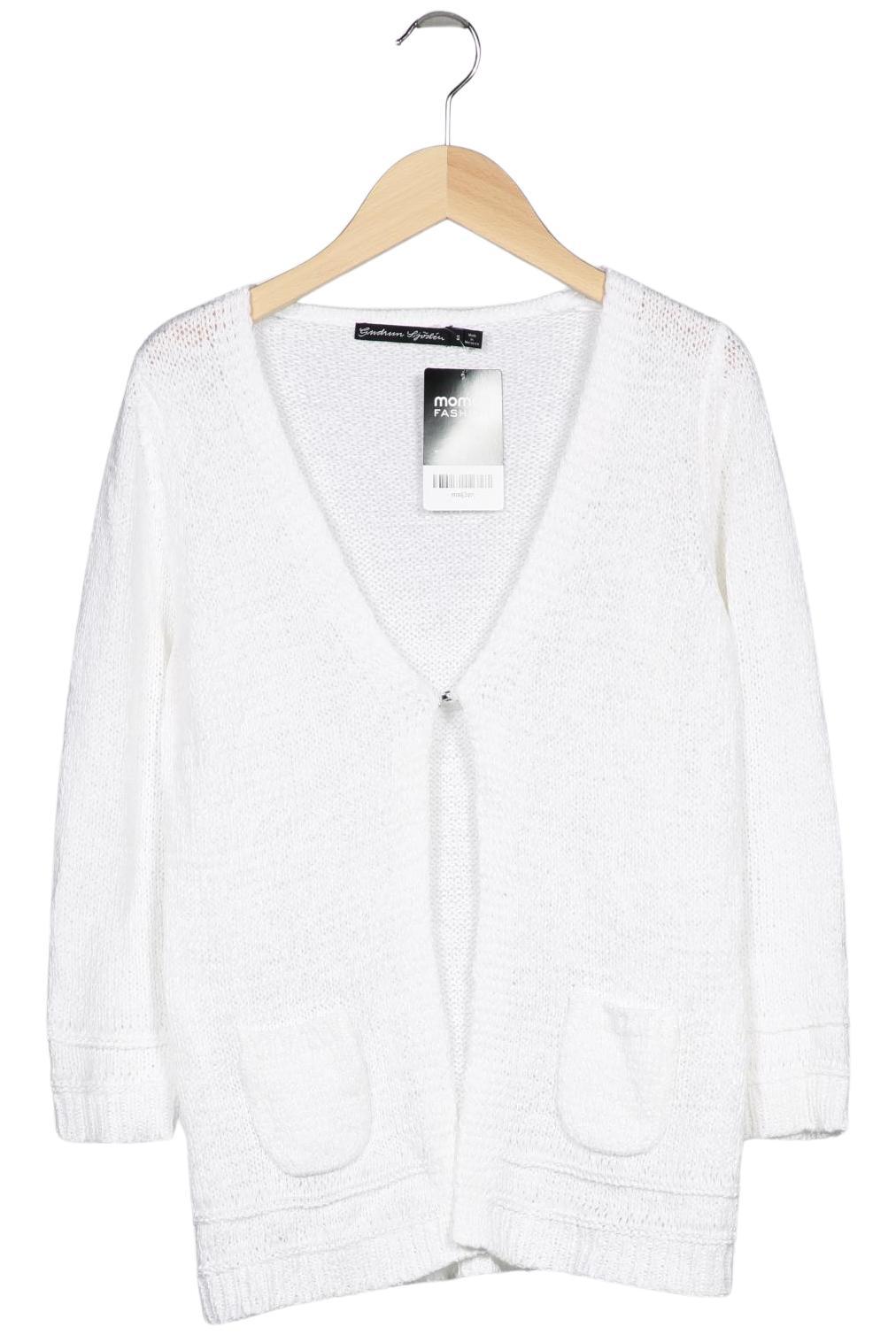 

Gudrun Sjödén Damen Strickjacke, weiß, Gr. 36