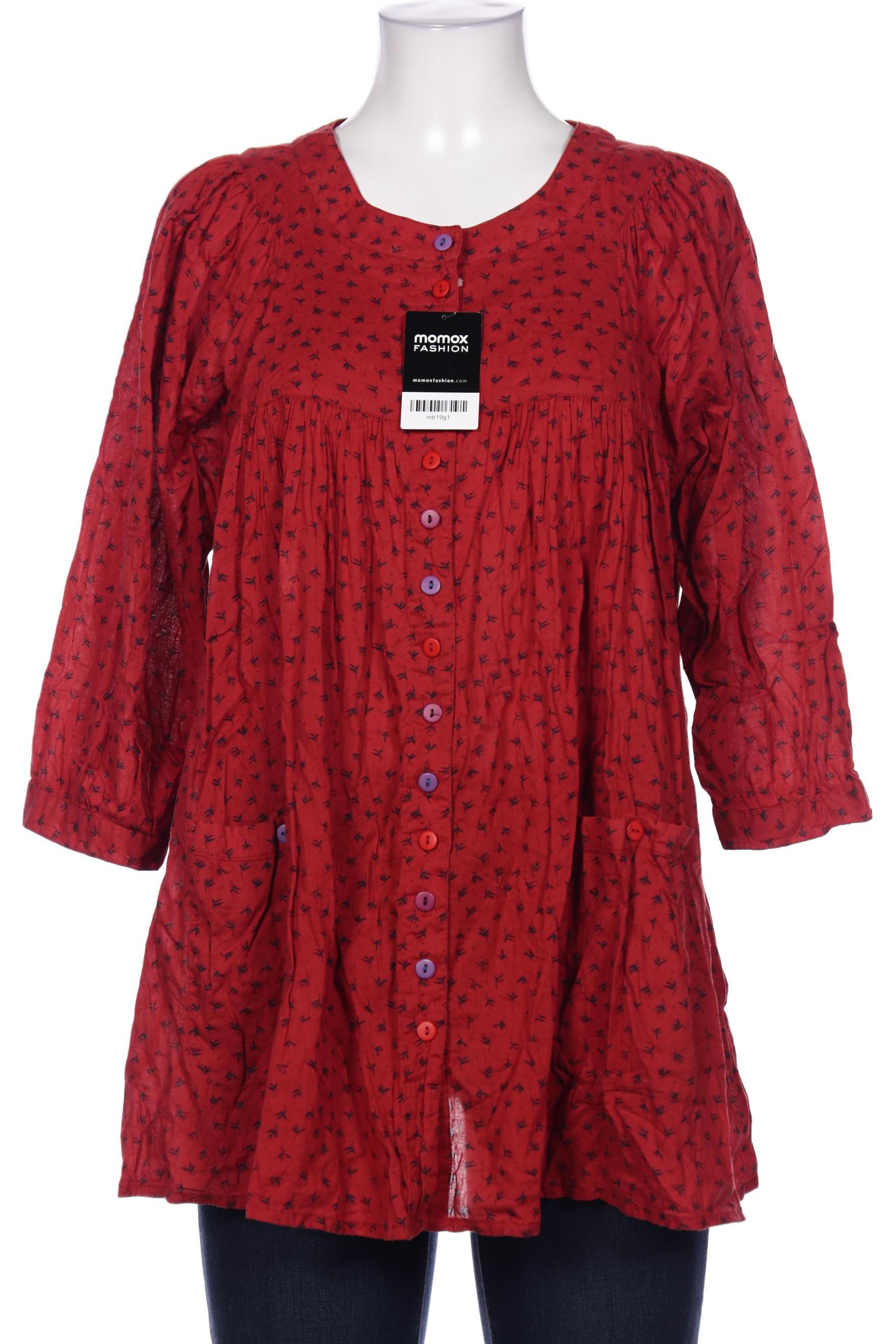 

Gudrun Sjödén Damen Bluse, rot, Gr. 38