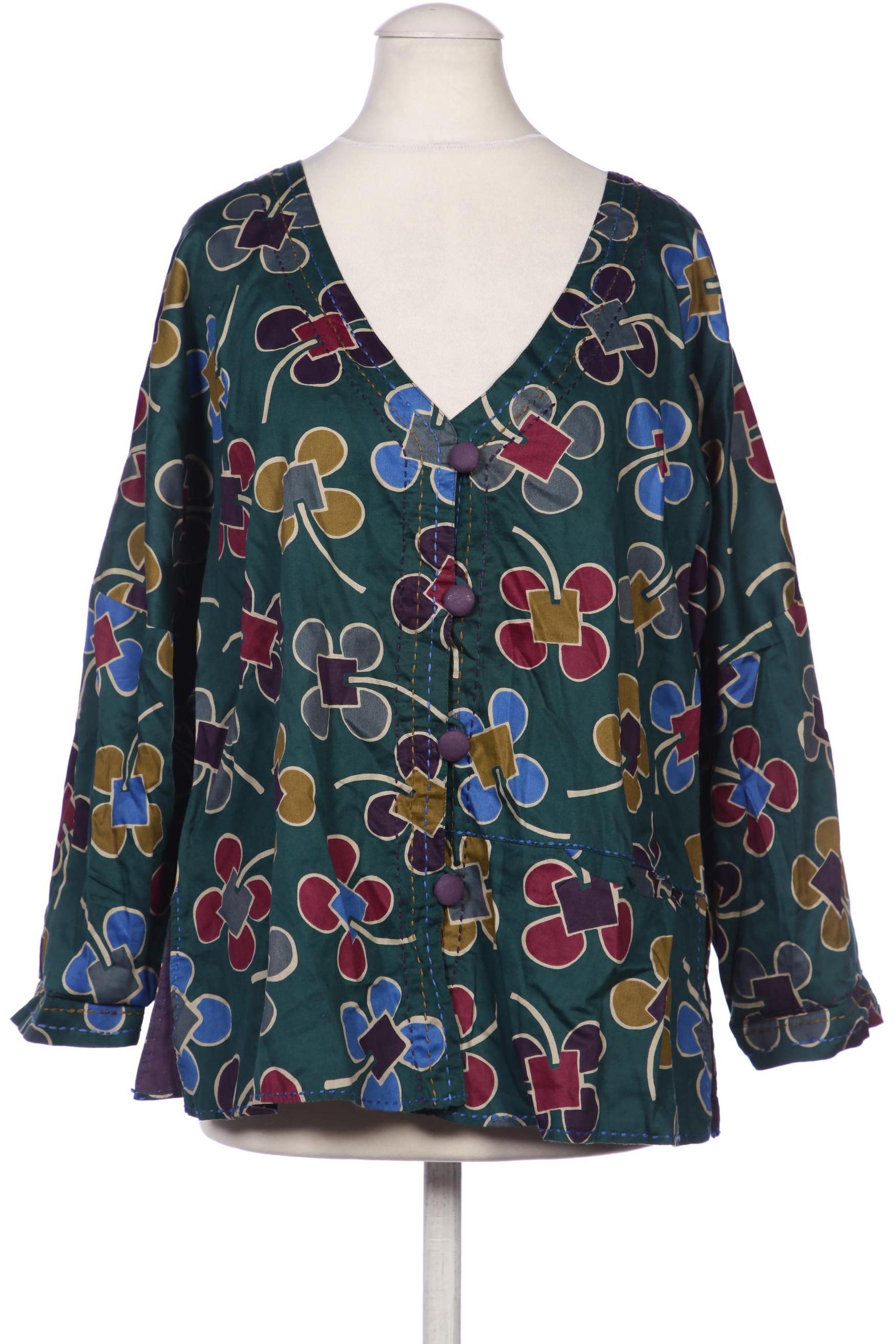 

Gudrun Sjödén Damen Bluse, türkis, Gr. 36