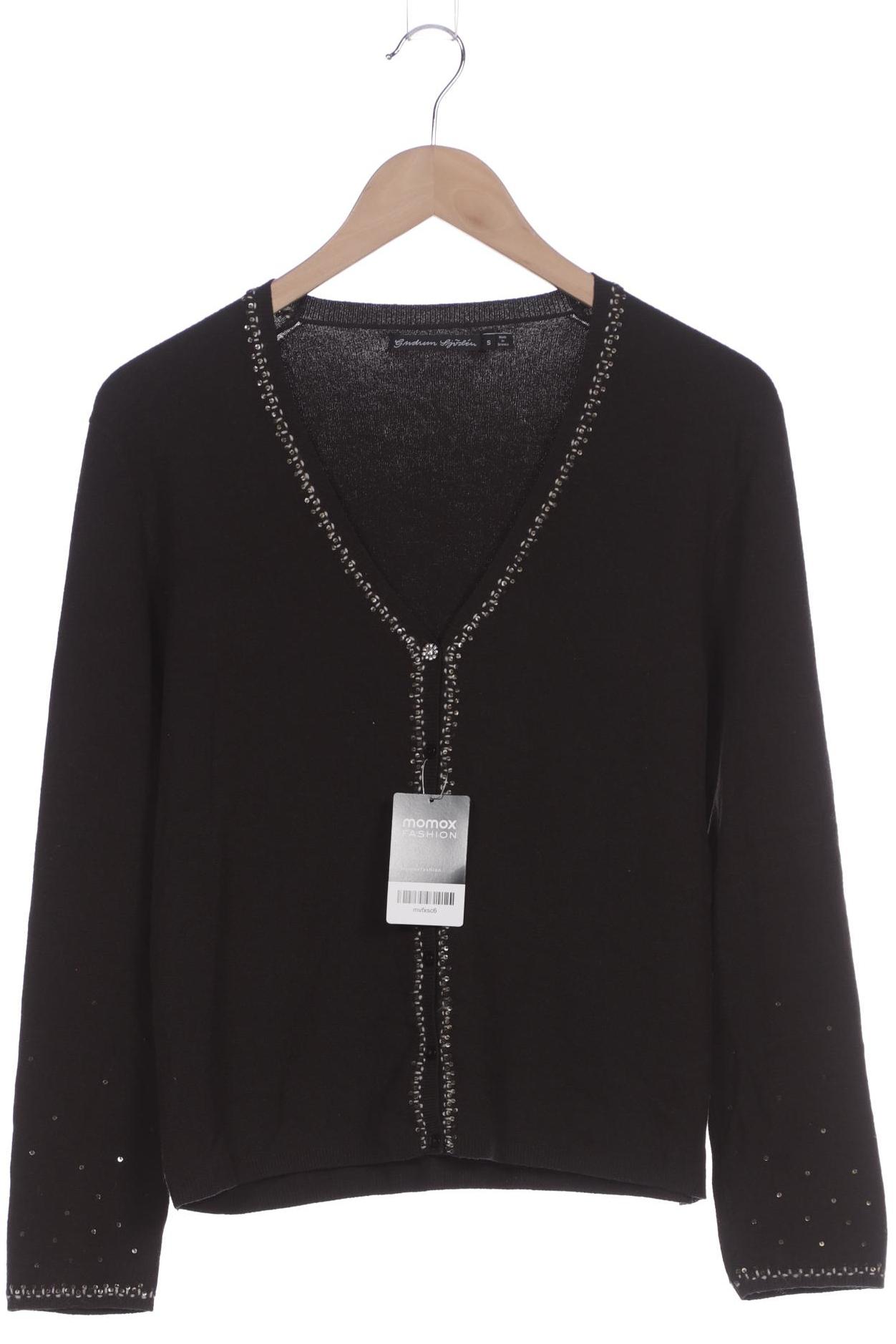 

Gudrun Sjödén Damen Strickjacke, schwarz, Gr. 36
