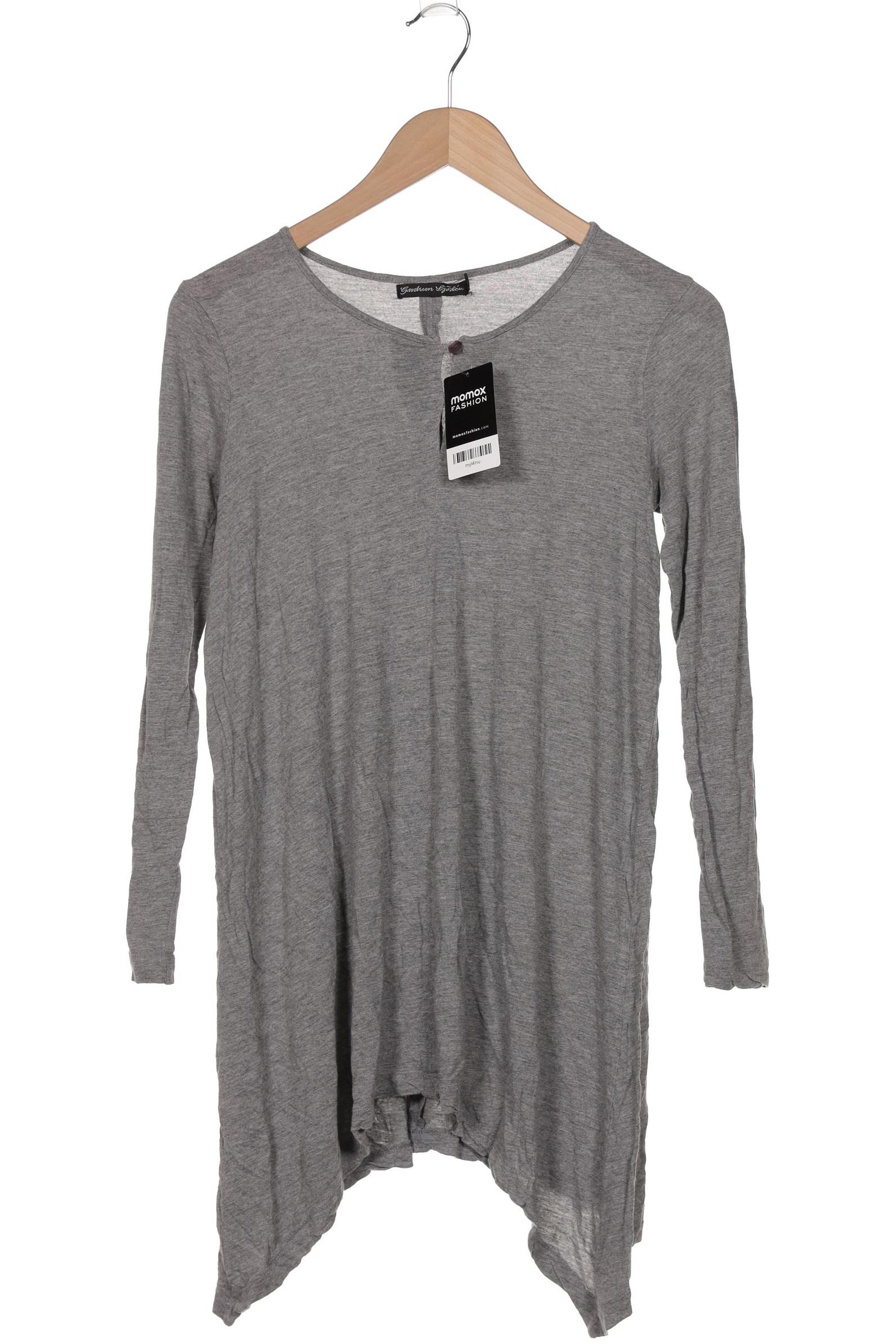 

Gudrun Sjödén Damen Langarmshirt, grau, Gr. 36