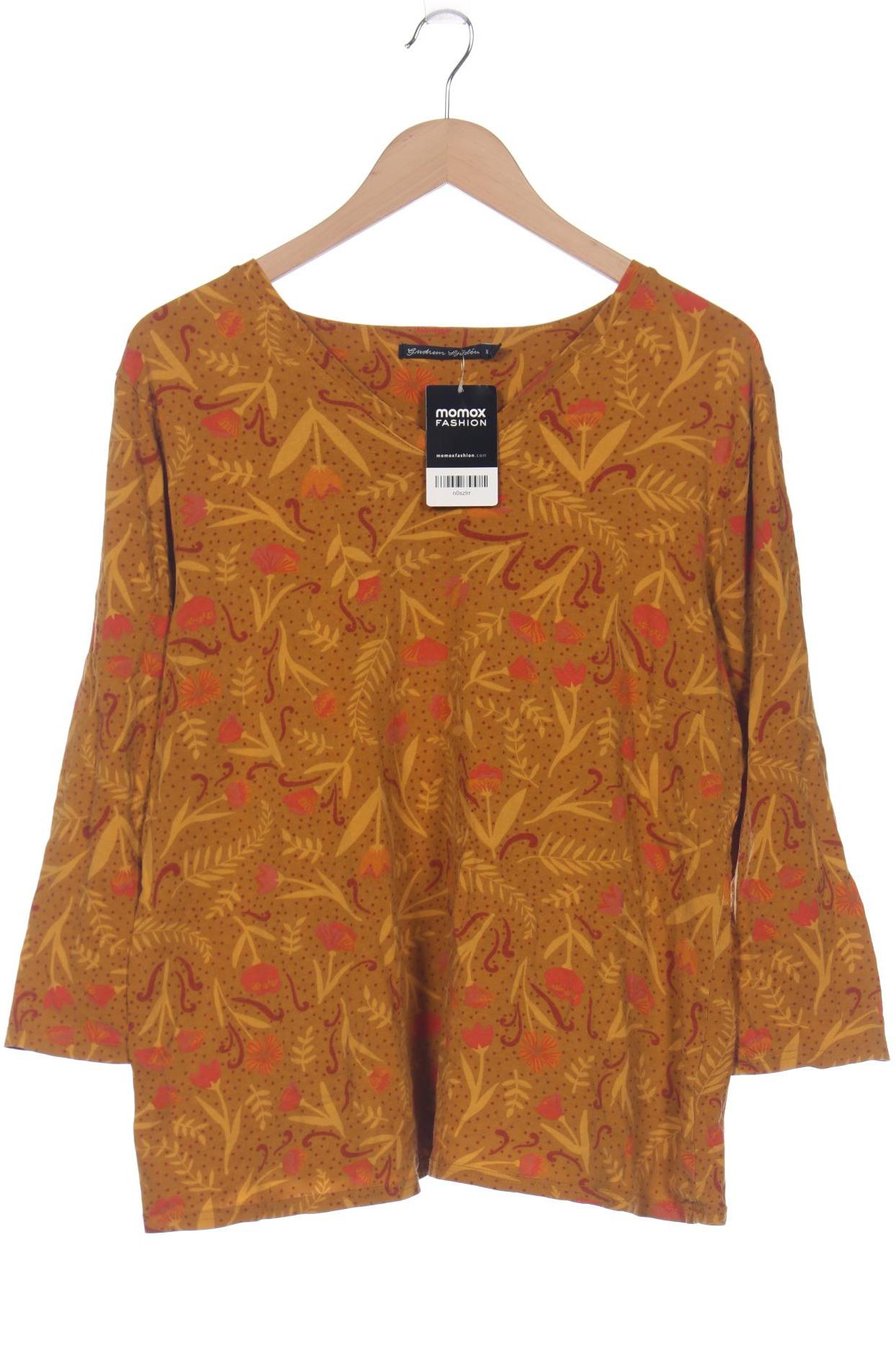 

Gudrun Sjödén Damen Langarmshirt, orange, Gr. 44