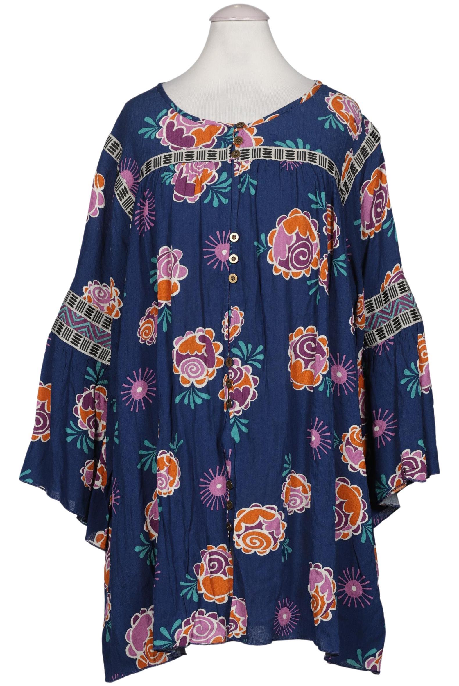 

Gudrun Sjödén Damen Bluse, blau, Gr. 38