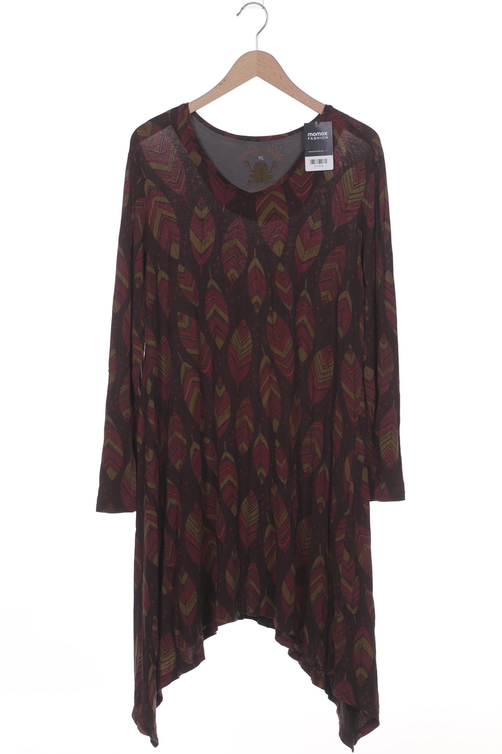 

Gudrun Sjödén Damen Langarmshirt, braun, Gr. 44