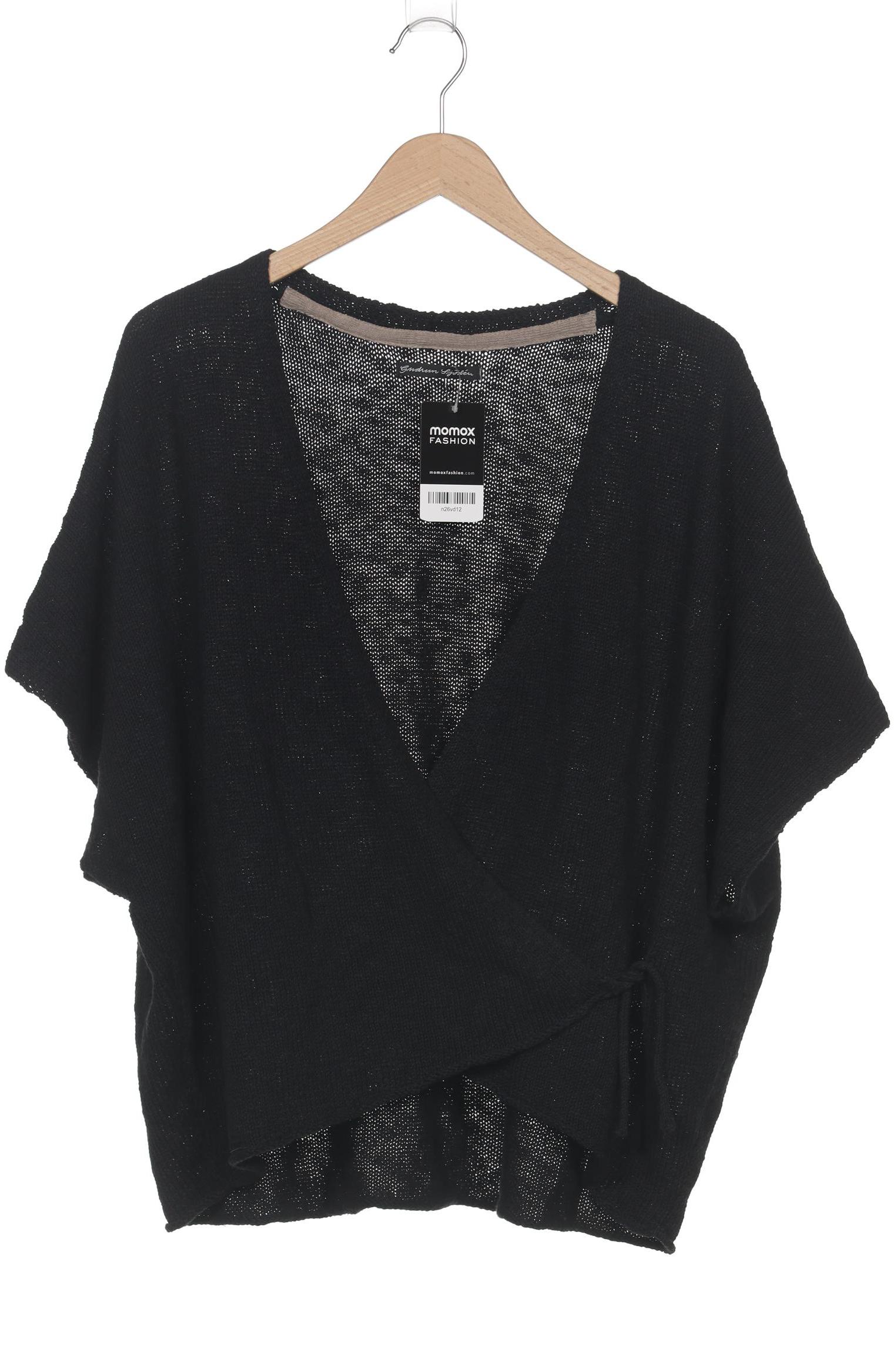 

Gudrun Sjödén Damen Strickjacke, schwarz, Gr. 46