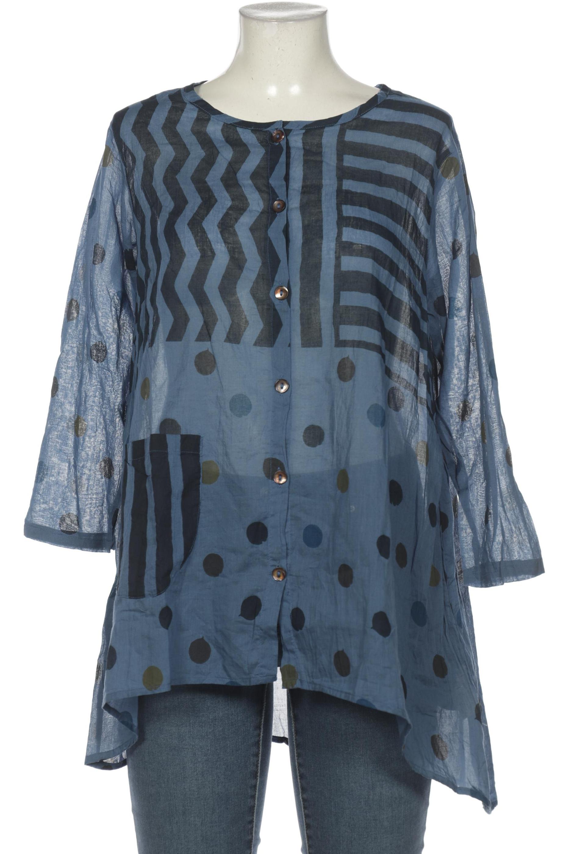 

Gudrun Sjödén Damen Bluse, blau, Gr. 38