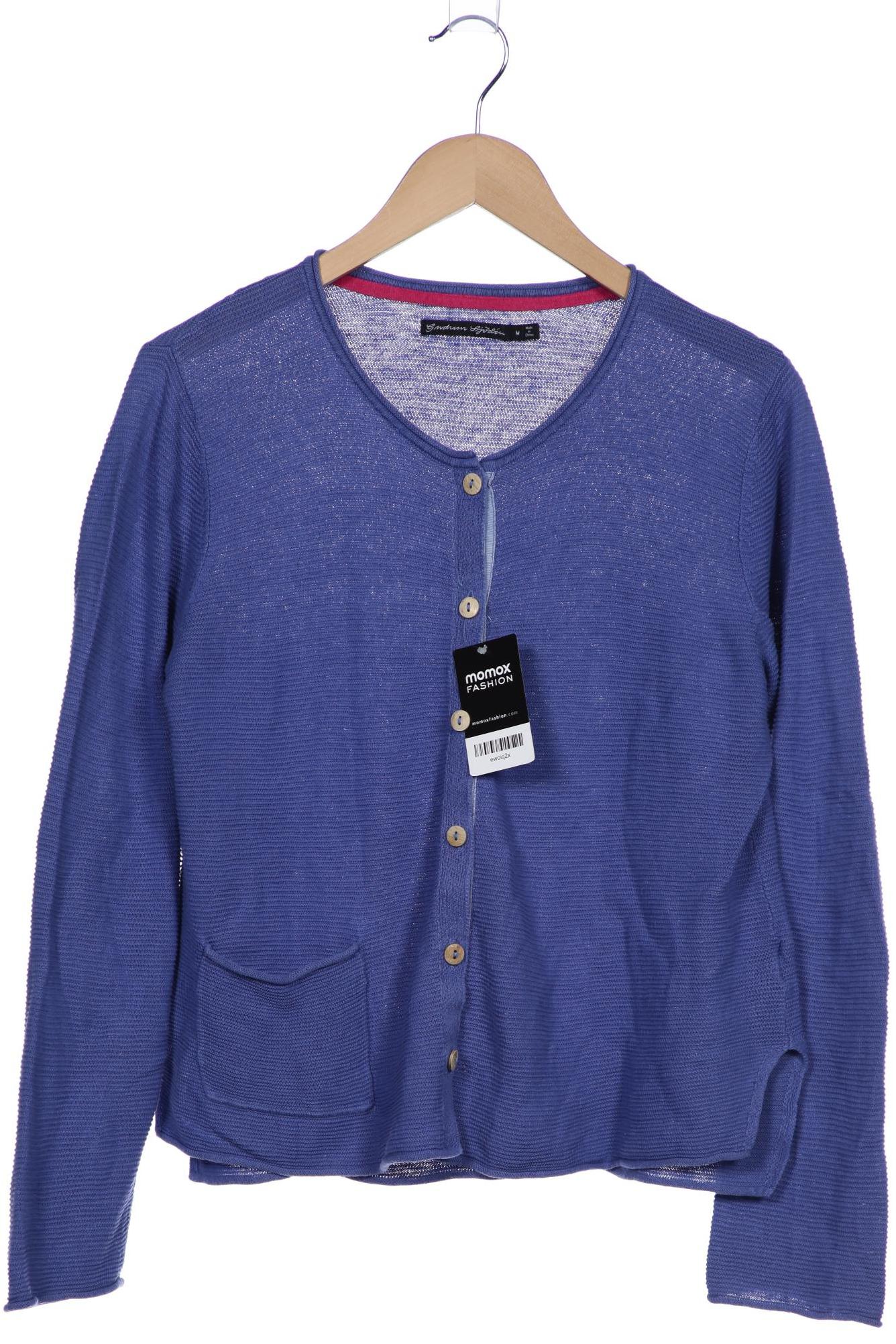 

Gudrun Sjödén Damen Strickjacke, blau, Gr. 38