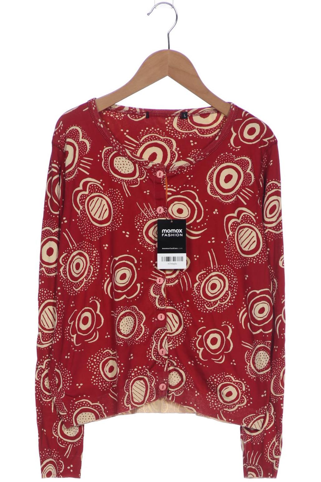 

Gudrun Sjödén Damen Strickjacke, rot, Gr. 42
