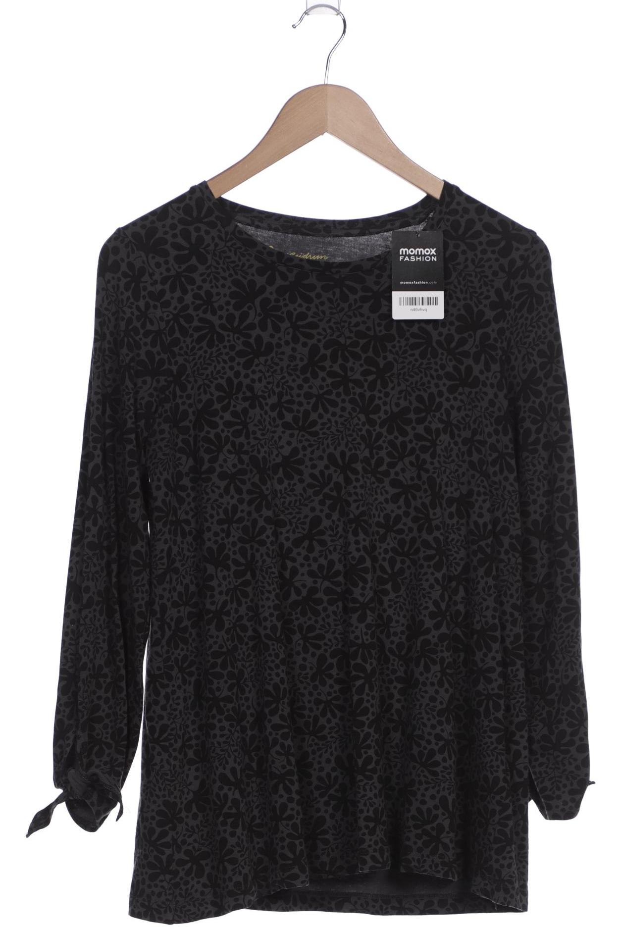 

Gudrun Sjödén Damen Langarmshirt, schwarz, Gr. 36