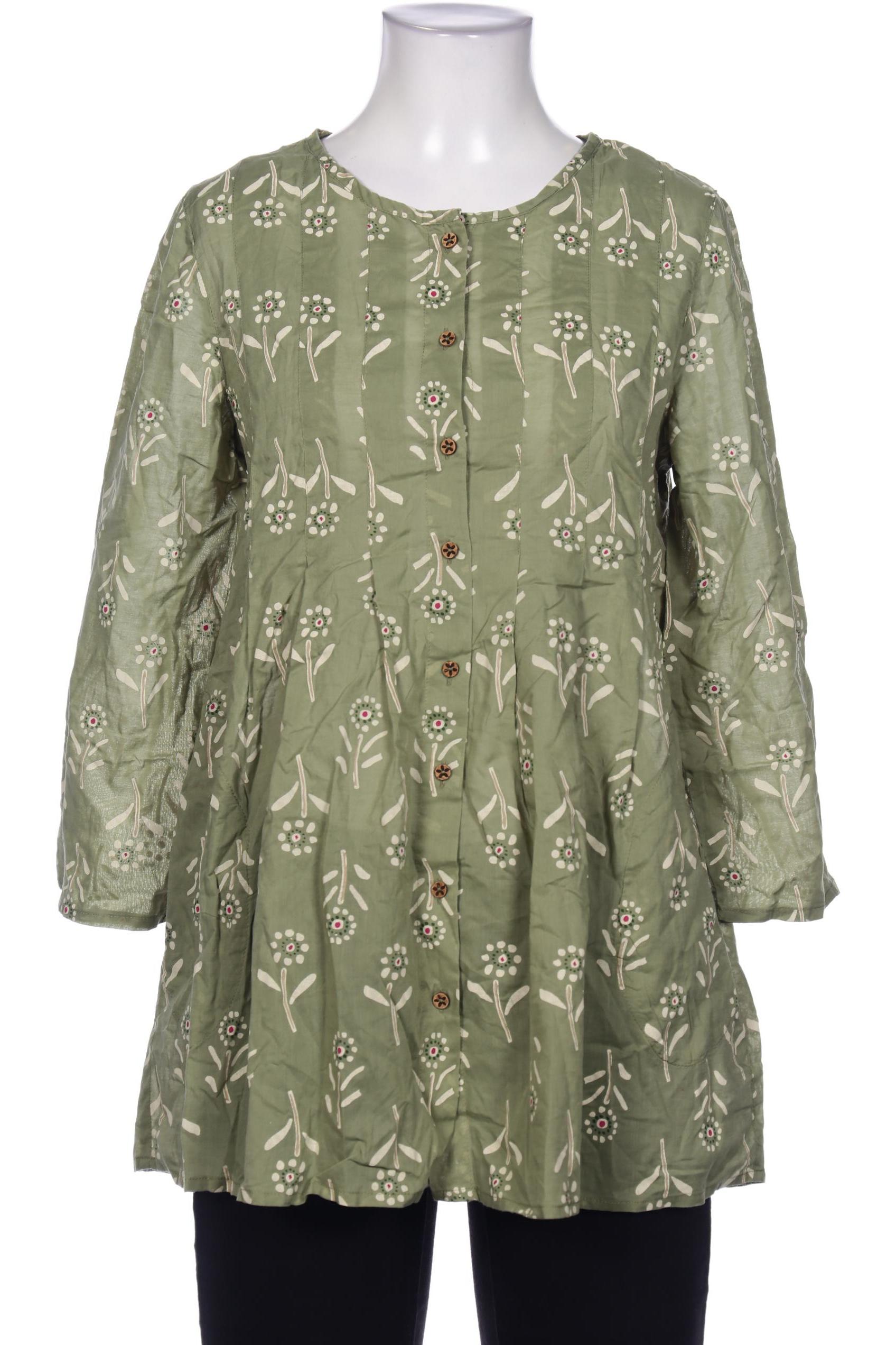 

Gudrun Sjödén Damen Bluse, grün, Gr. 36
