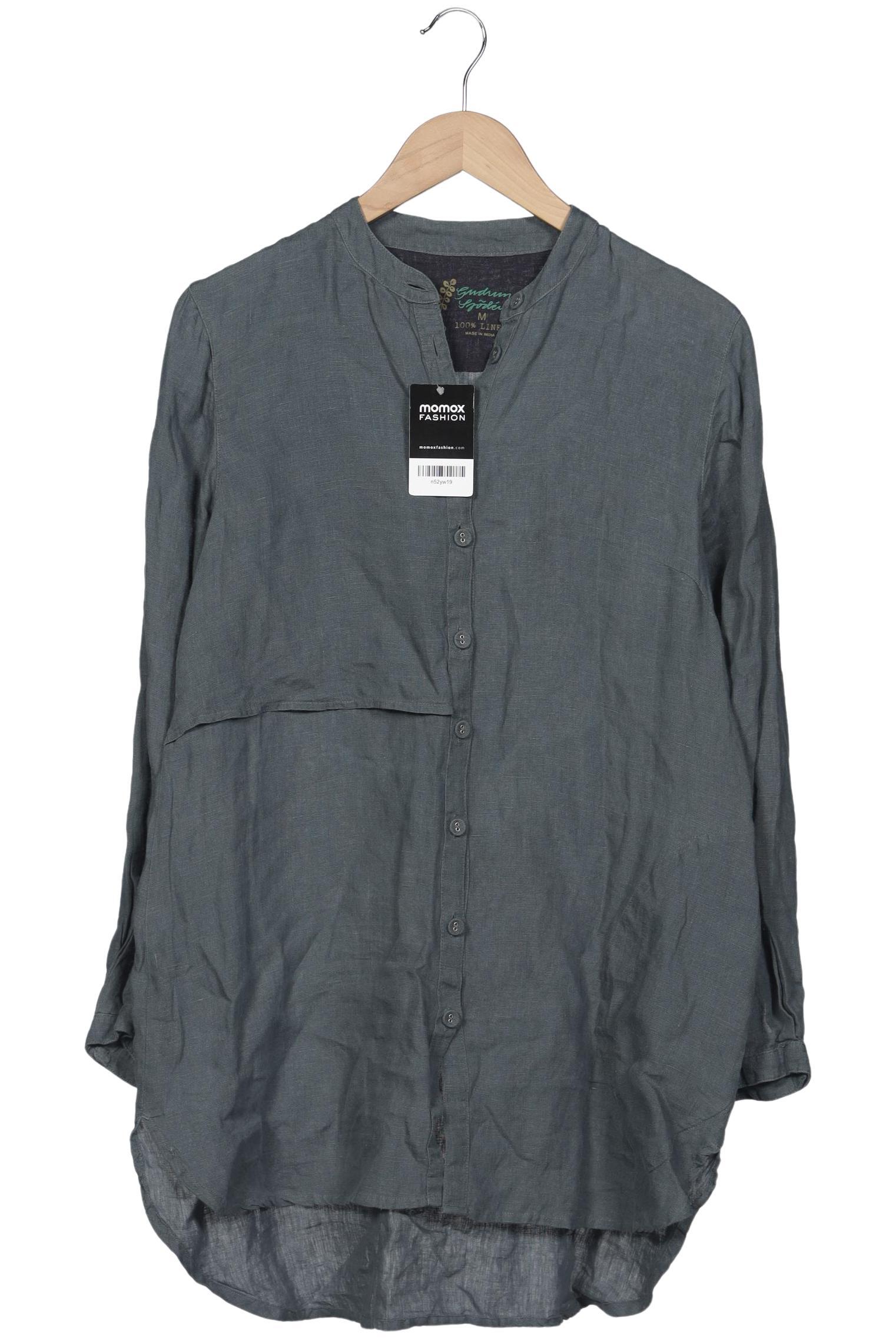 

Gudrun Sjödén Damen Bluse, grün, Gr. 38