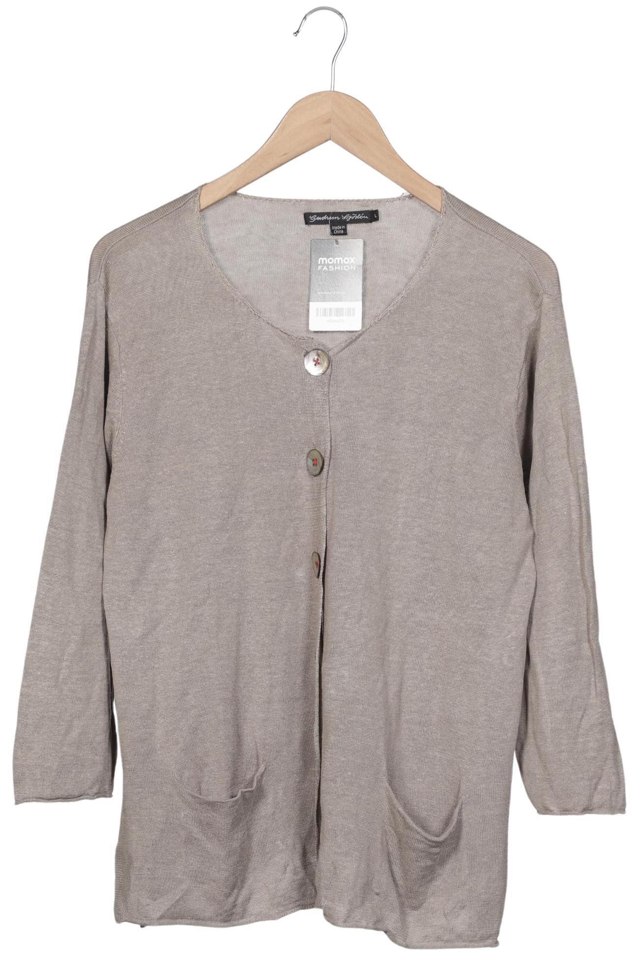 

Gudrun Sjödén Damen Strickjacke, beige, Gr. 42