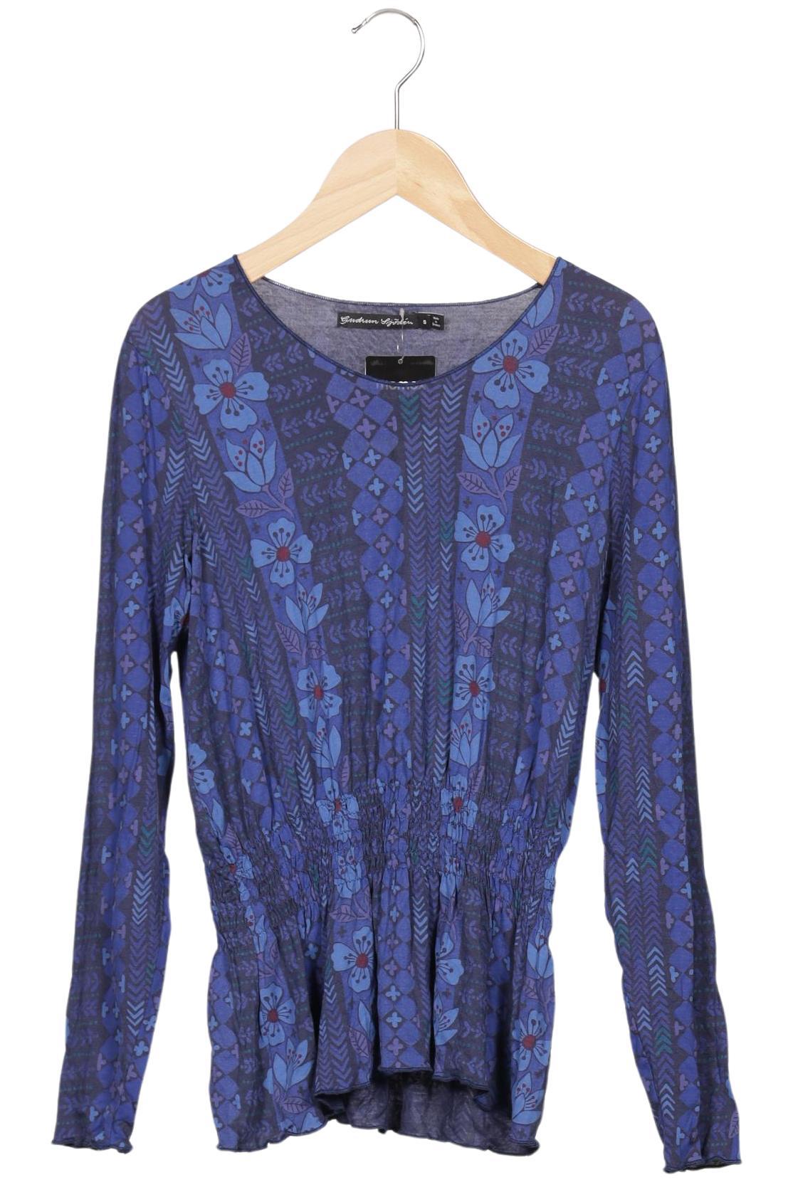 

Gudrun Sjödén Damen Langarmshirt, hellblau, Gr. 36
