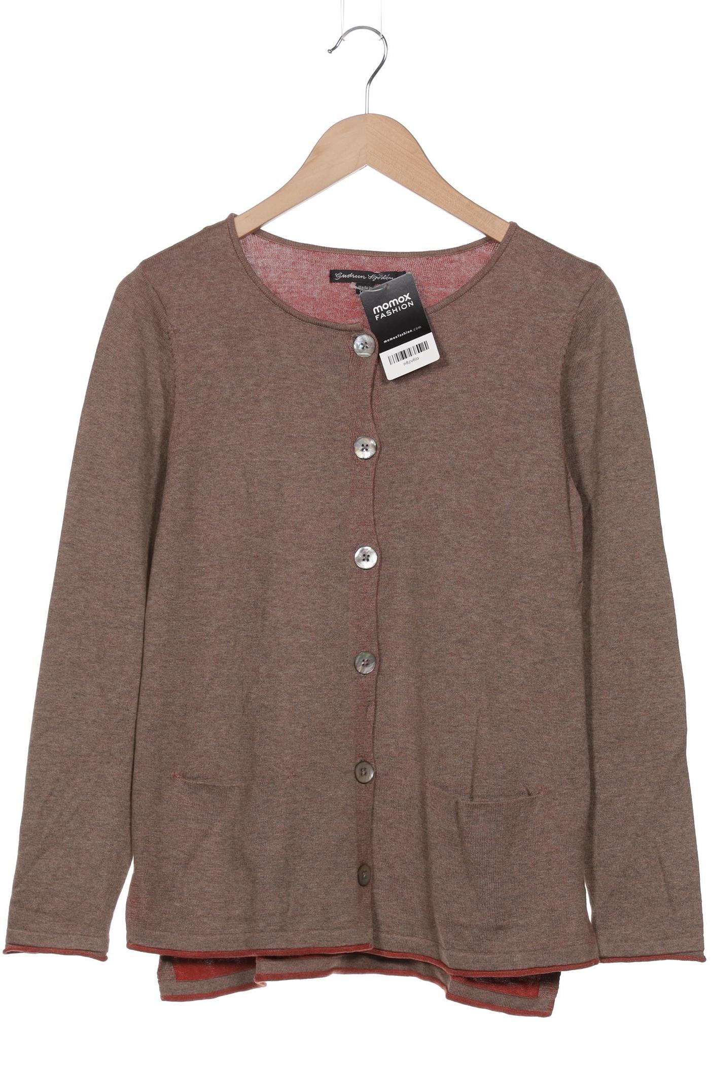 

Gudrun Sjödén Damen Strickjacke, braun, Gr. 36
