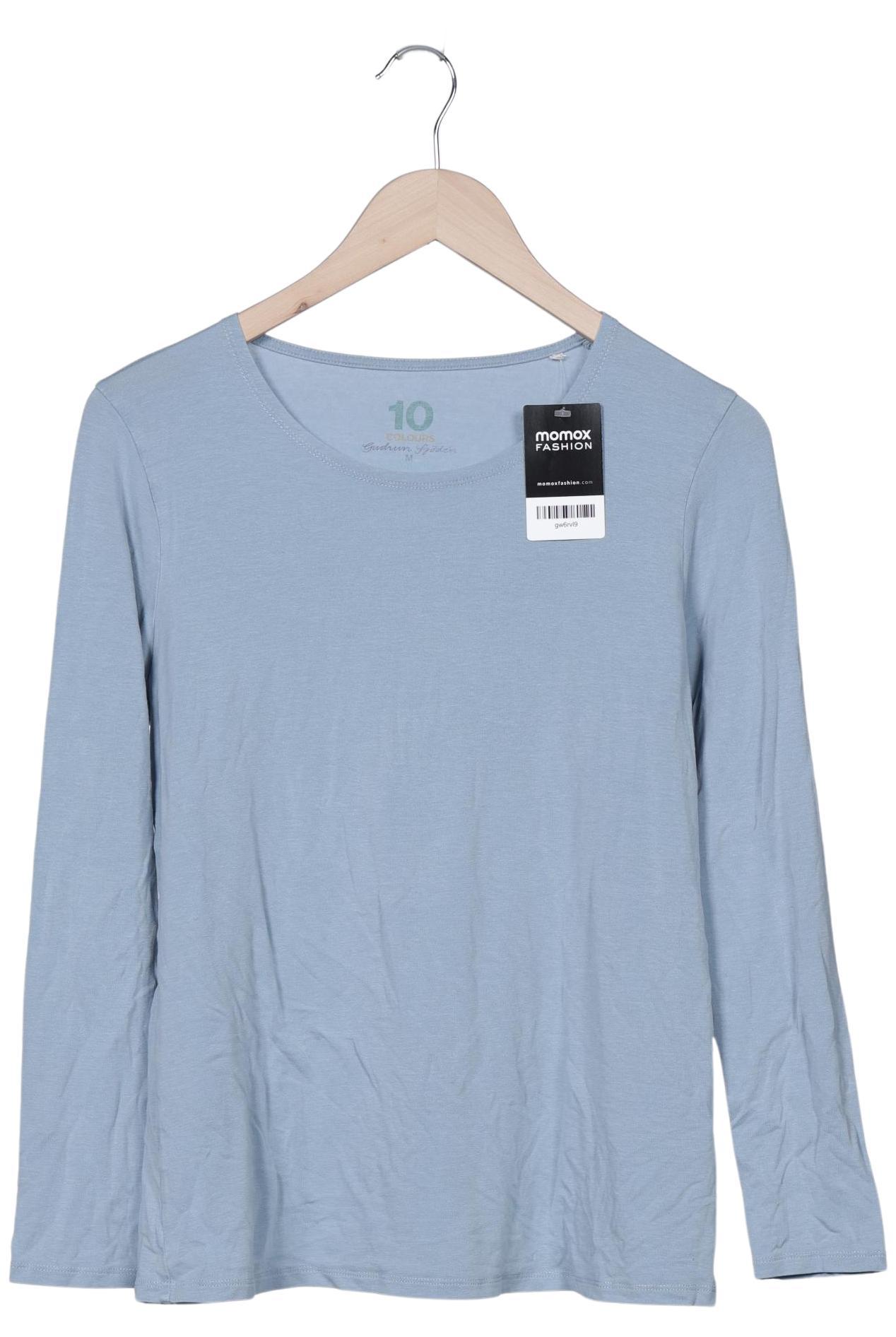

Gudrun Sjödén Damen Langarmshirt, hellblau, Gr. 38