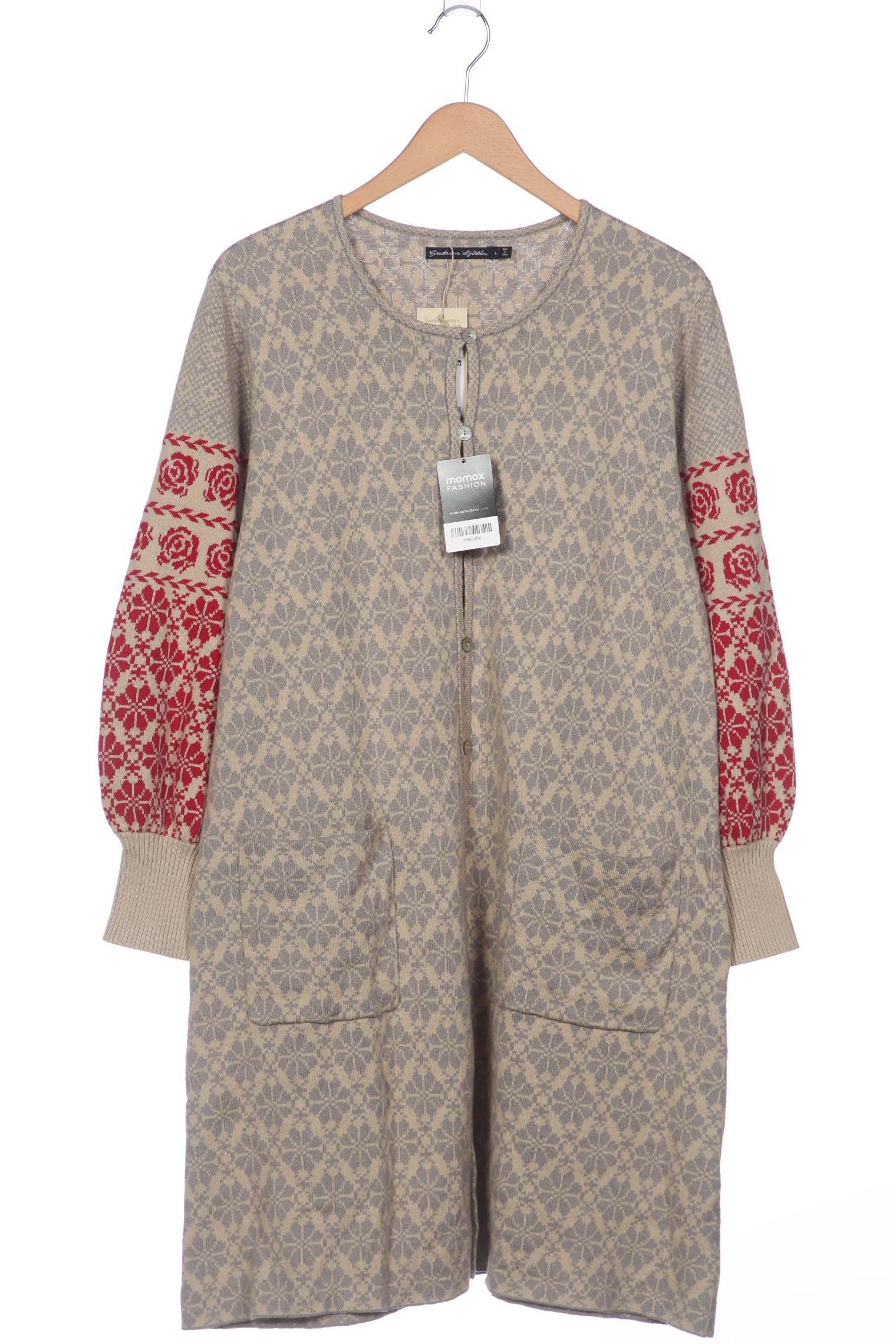 

Gudrun Sjödén Damen Strickjacke, beige, Gr. 42