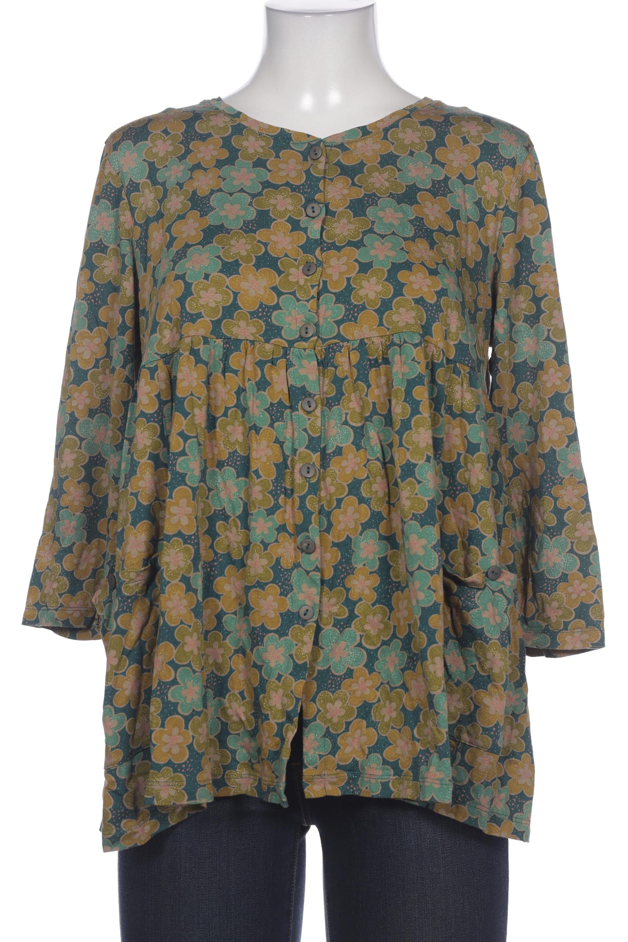 

Gudrun Sjödén Damen Bluse, türkis, Gr. 38