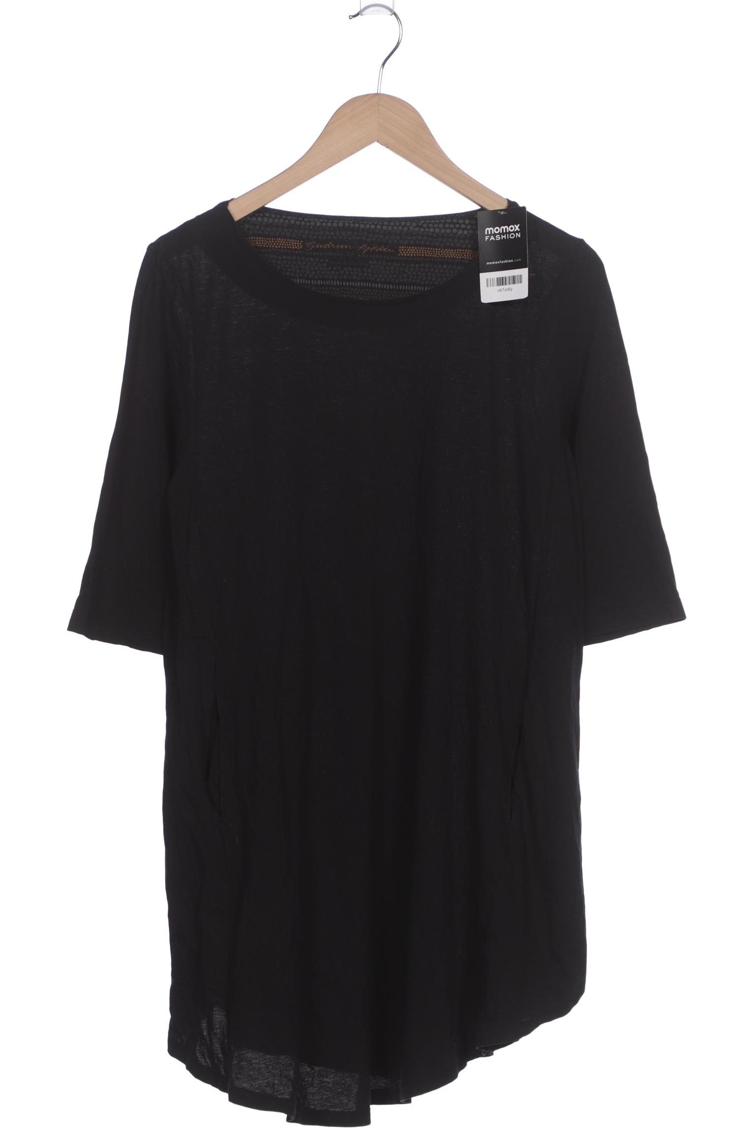 

Gudrun Sjödén Damen Langarmshirt, schwarz, Gr. 38