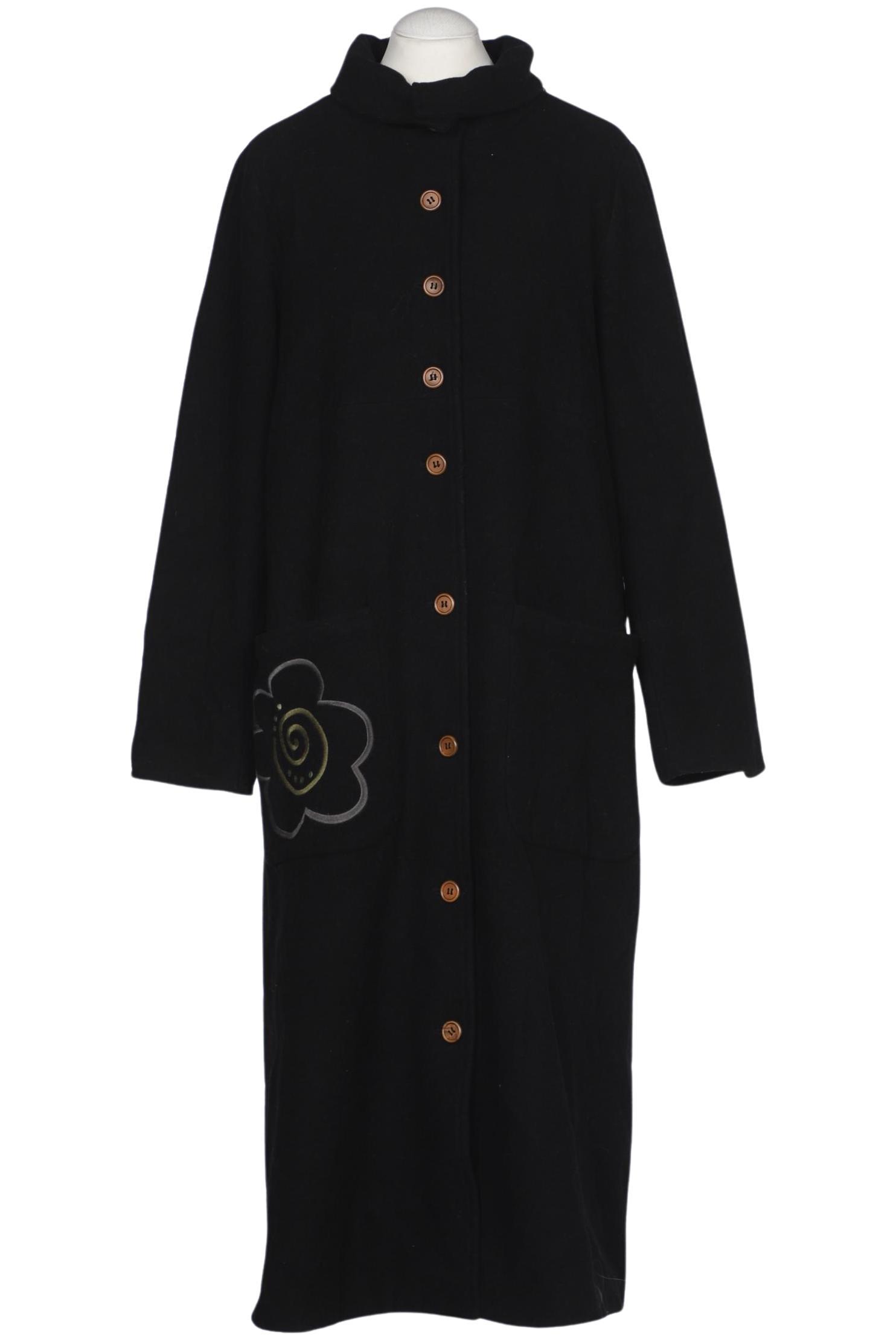 

Gudrun Sjödén Damen Mantel, schwarz, Gr. 38