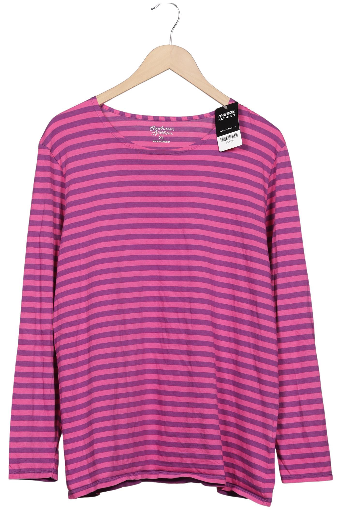 

Gudrun Sjödén Damen Langarmshirt, pink, Gr. 44