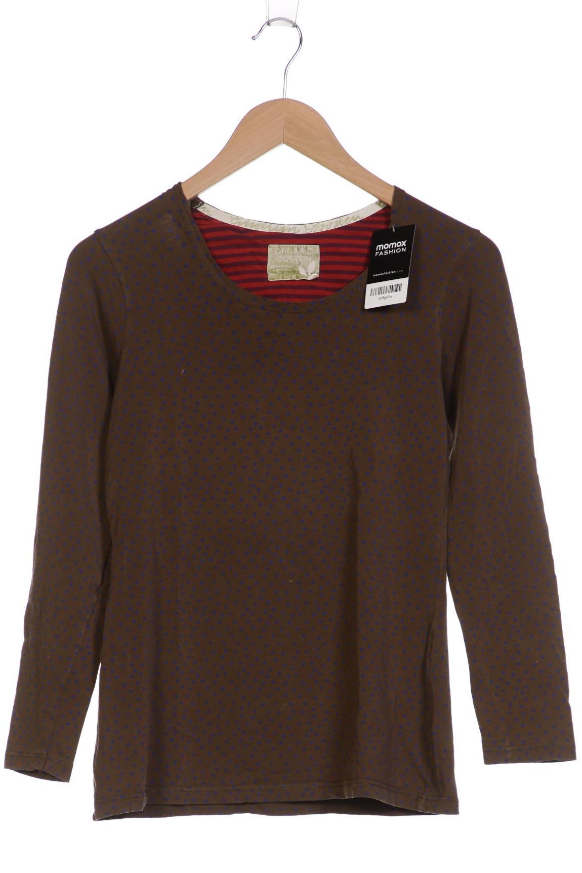 

Gudrun Sjödén Damen Langarmshirt, braun, Gr. 38