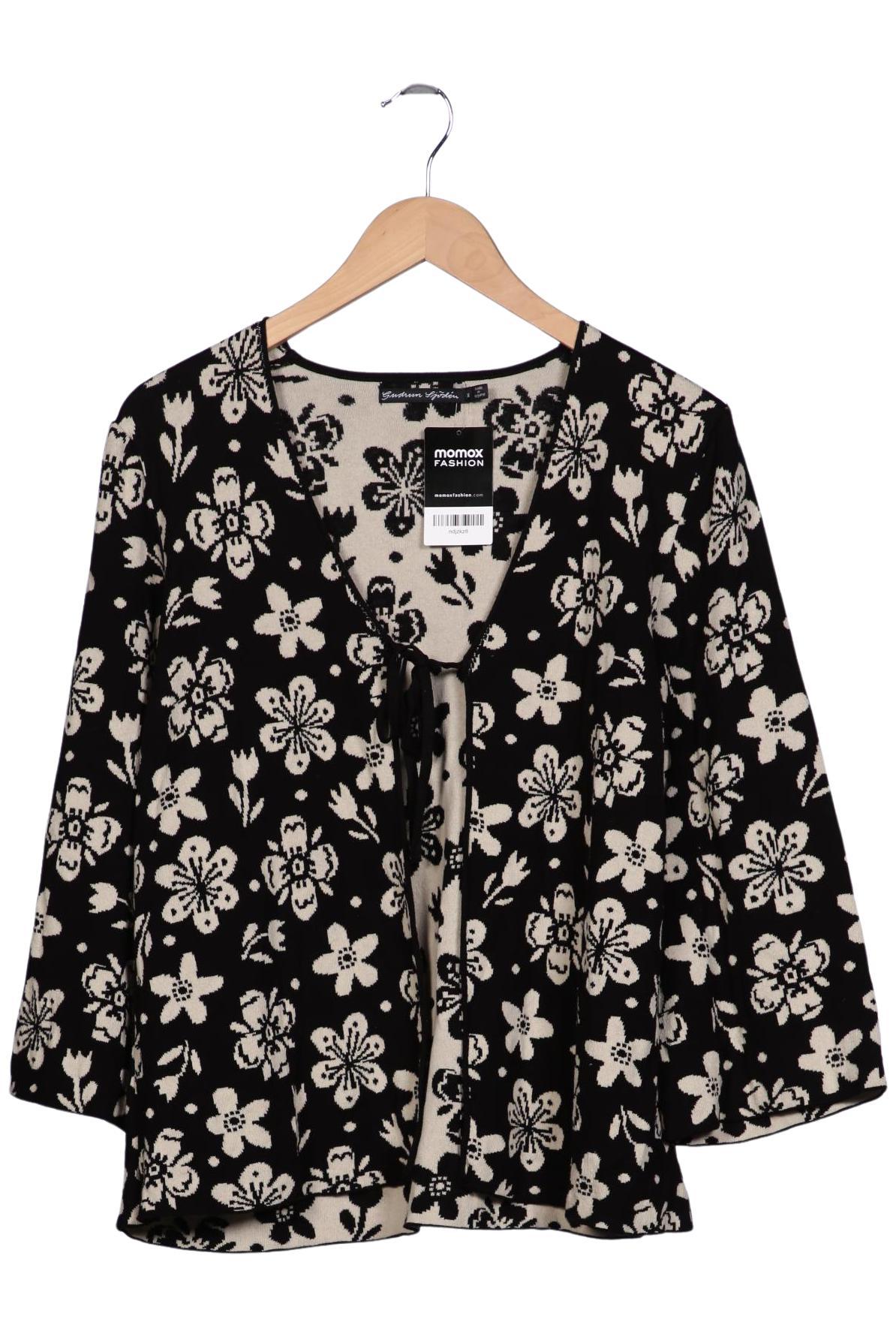 

Gudrun Sjödén Damen Strickjacke, schwarz, Gr. 38