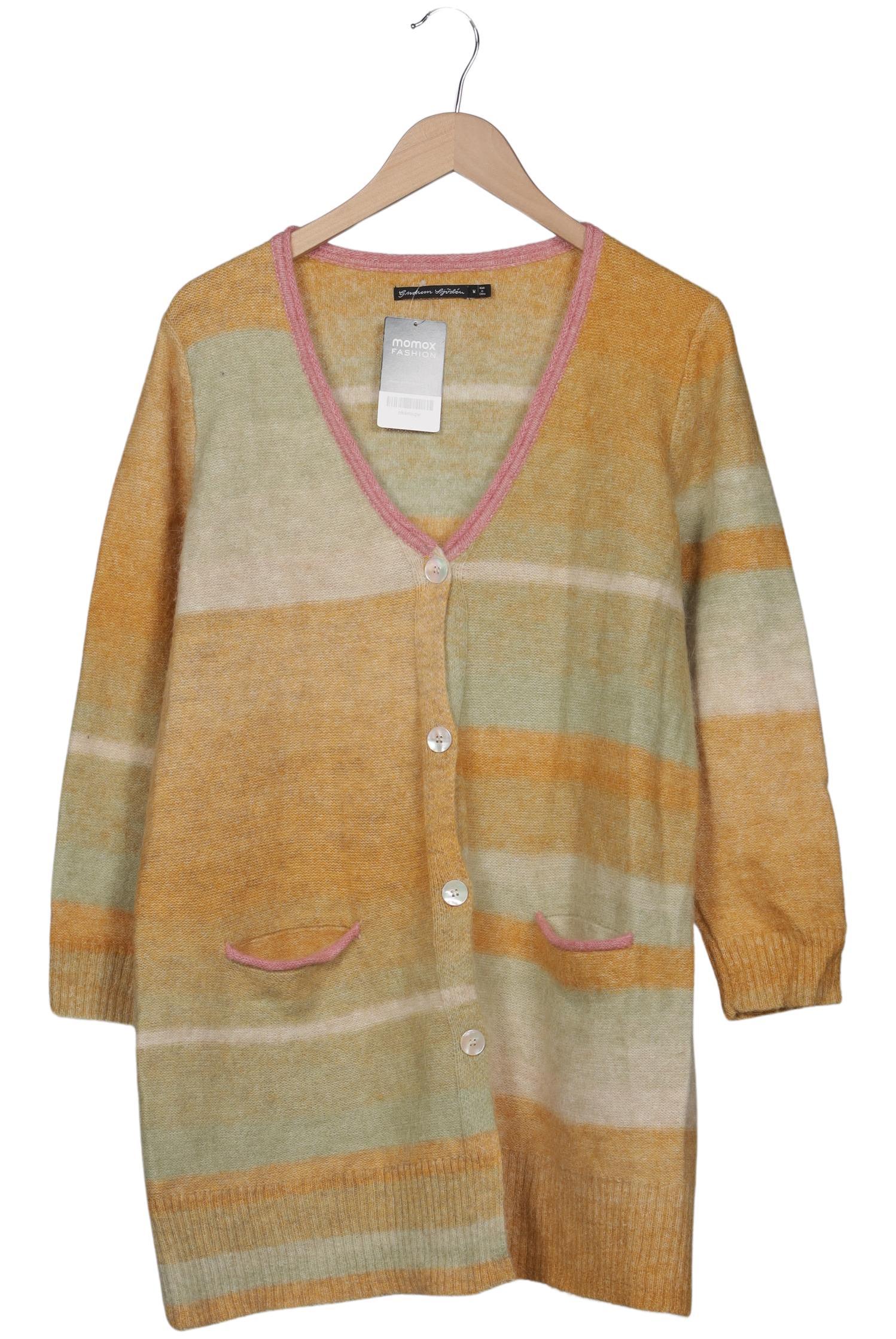 

Gudrun Sjödén Damen Strickjacke, gelb, Gr. 38