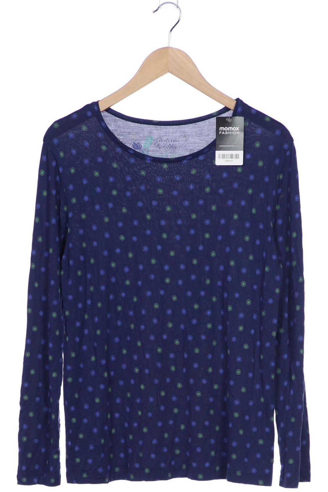 

Gudrun Sjödén Damen Langarmshirt, marineblau, Gr. 42