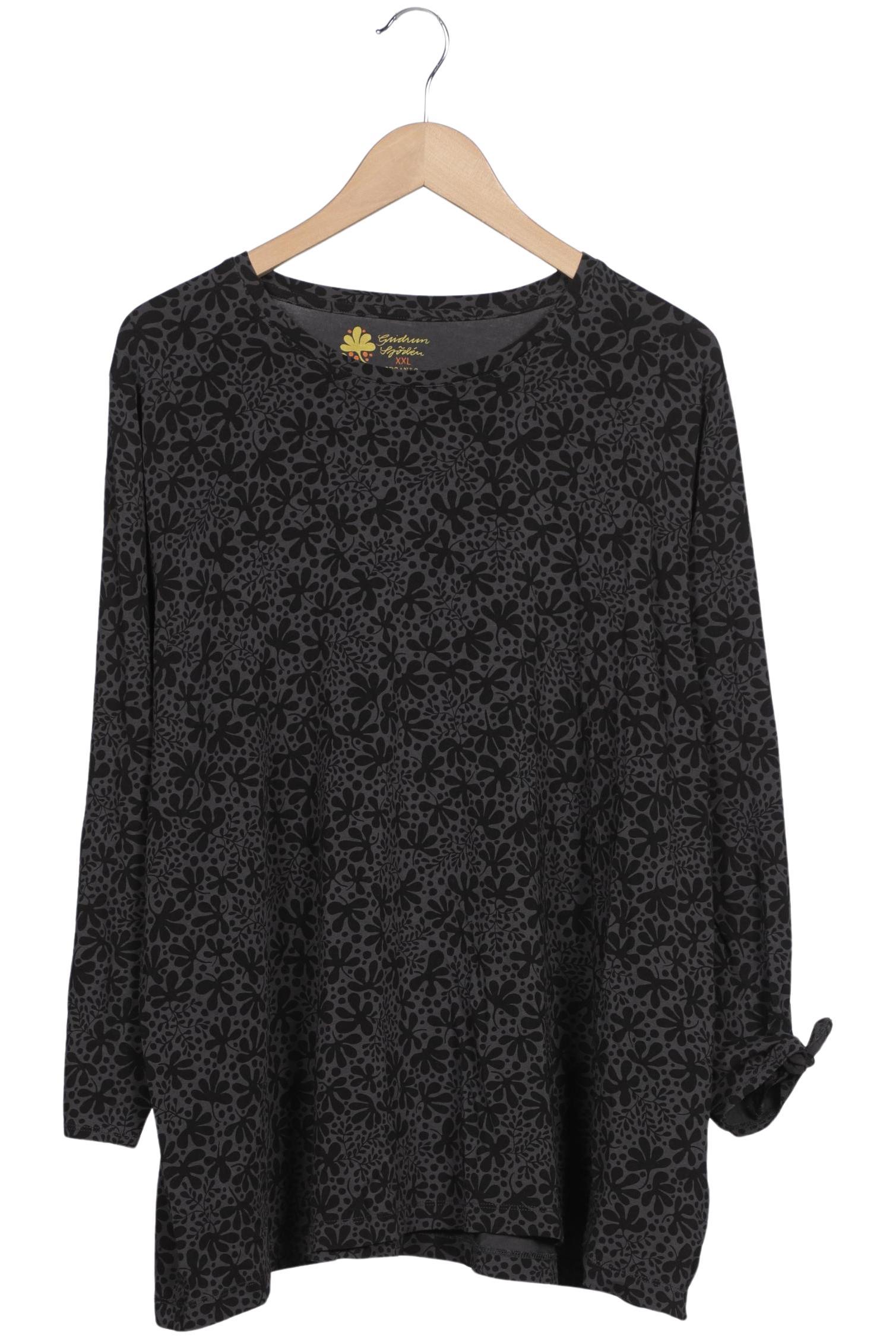 

Gudrun Sjödén Damen Langarmshirt, grau, Gr. 46