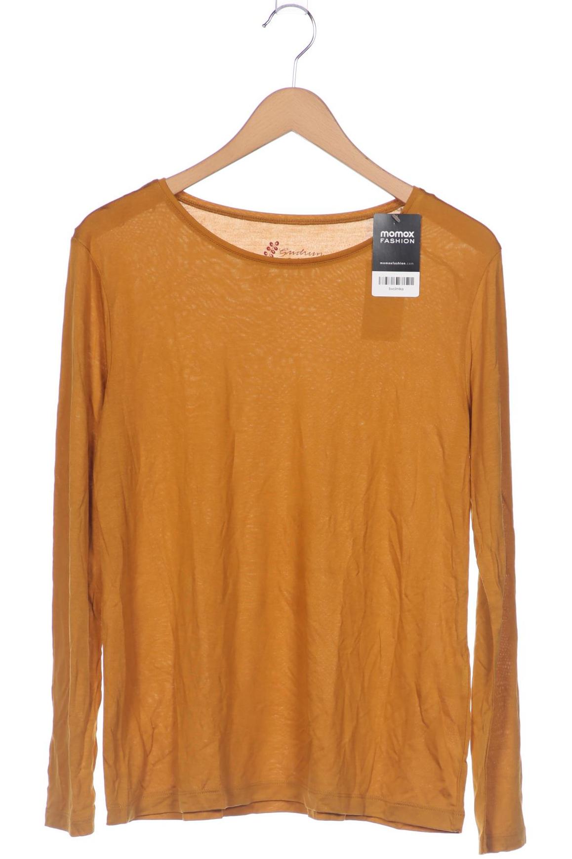 

Gudrun Sjödén Damen Langarmshirt, gelb, Gr. 42